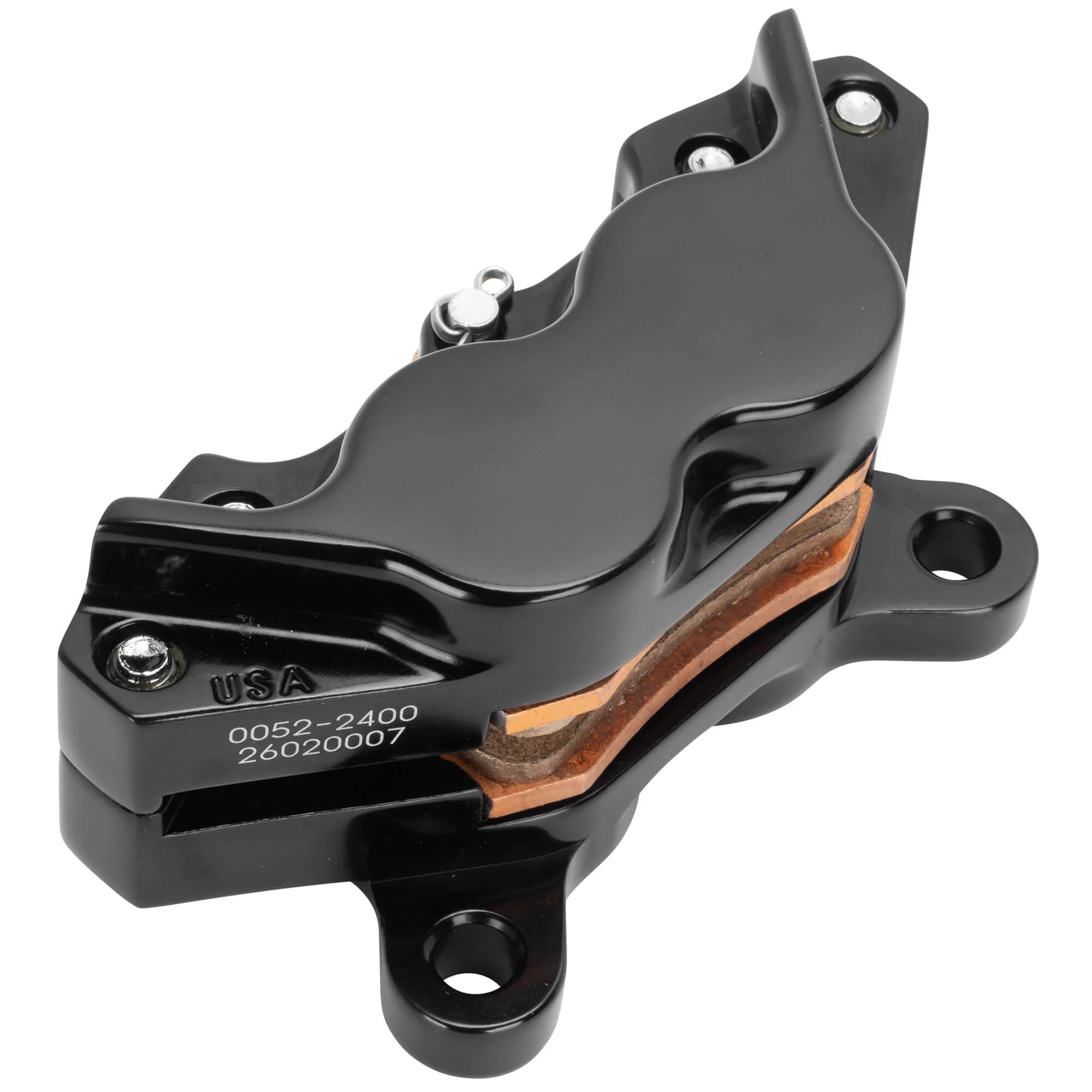 Performance Machine Classic 4 Piston Brake Caliper - Black - Image 6