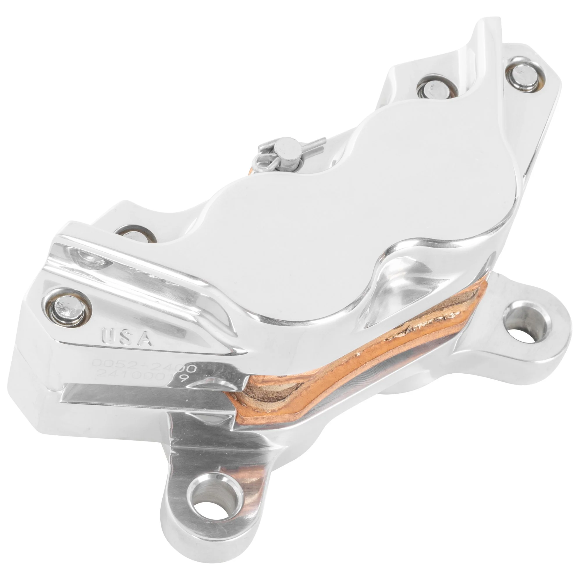 Performance Machine Classic 4 Piston Brake Caliper - Polished - Image 10