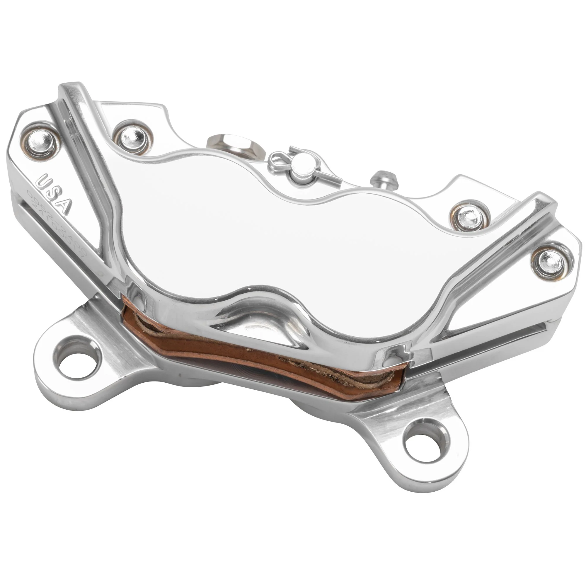 Performance Machine Classic 4 Piston Brake Caliper - Polished - Image 11