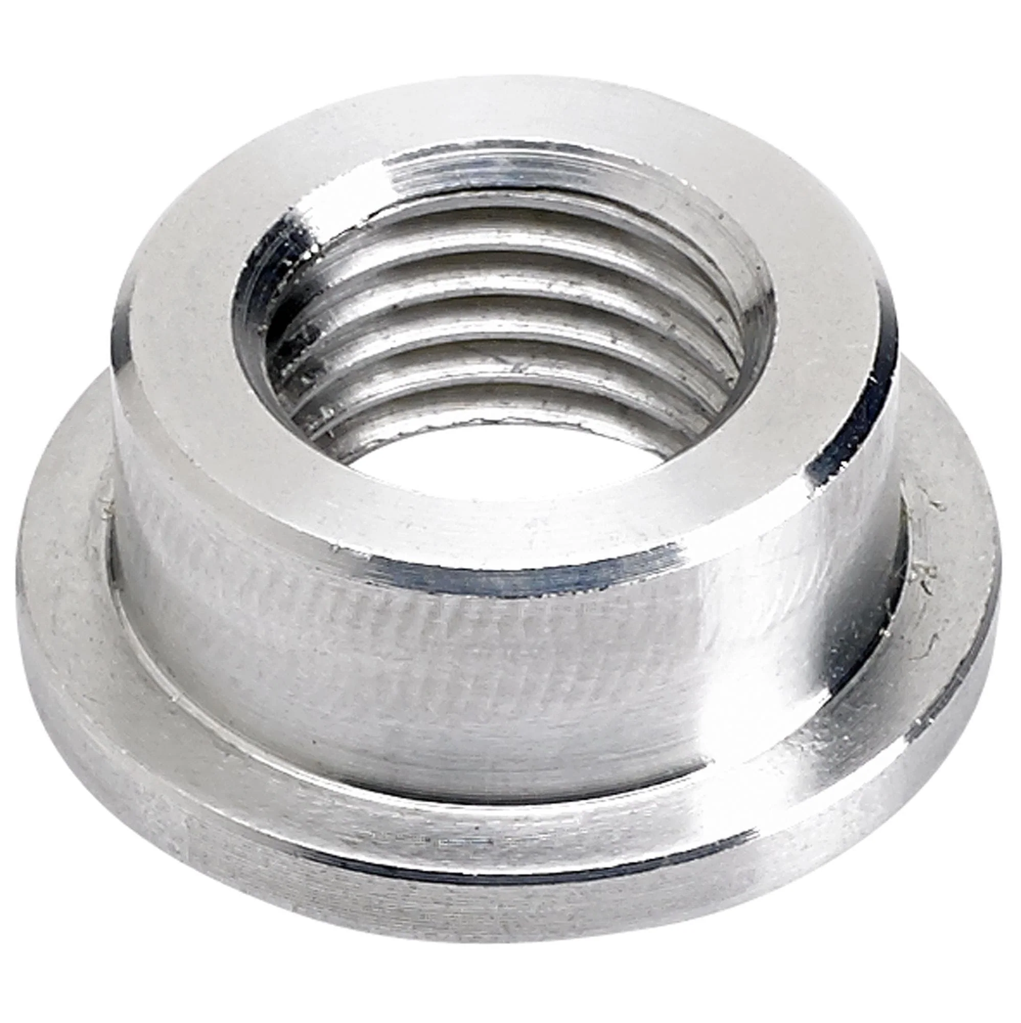 Petcock Bung 1/4 inch NPT Aluminum Weld-In - 4-pack - Image 2