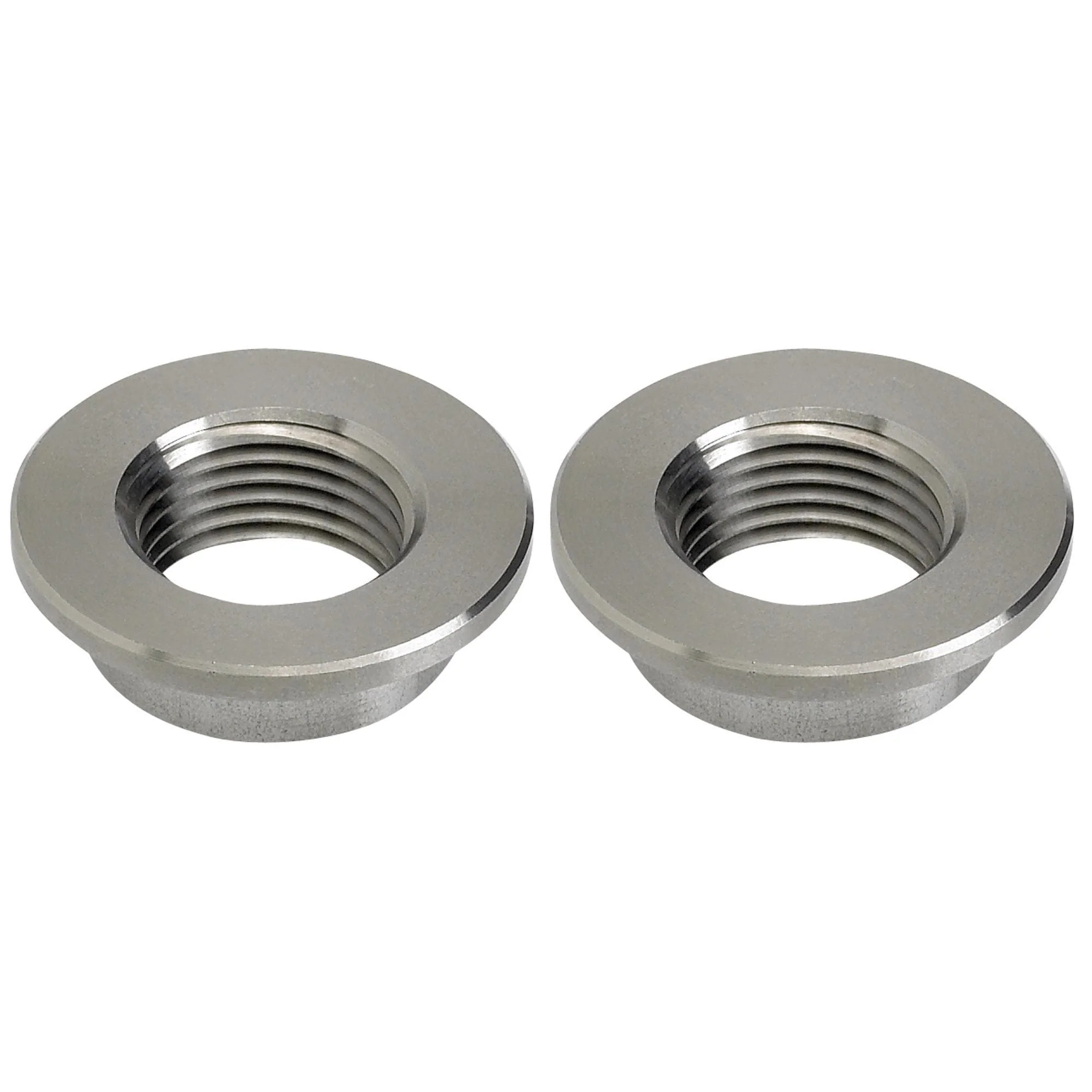 Petcock Bung 3/8 inch NPT Steel Weld-In - 2 pack