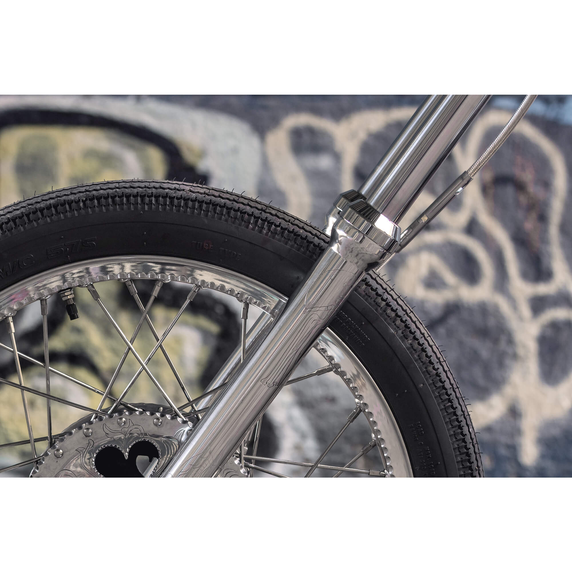 Premium 39mm Chrome Fork Seal Covers - Chrome - Harley-Davidson OEM #46002-87 - Image 12