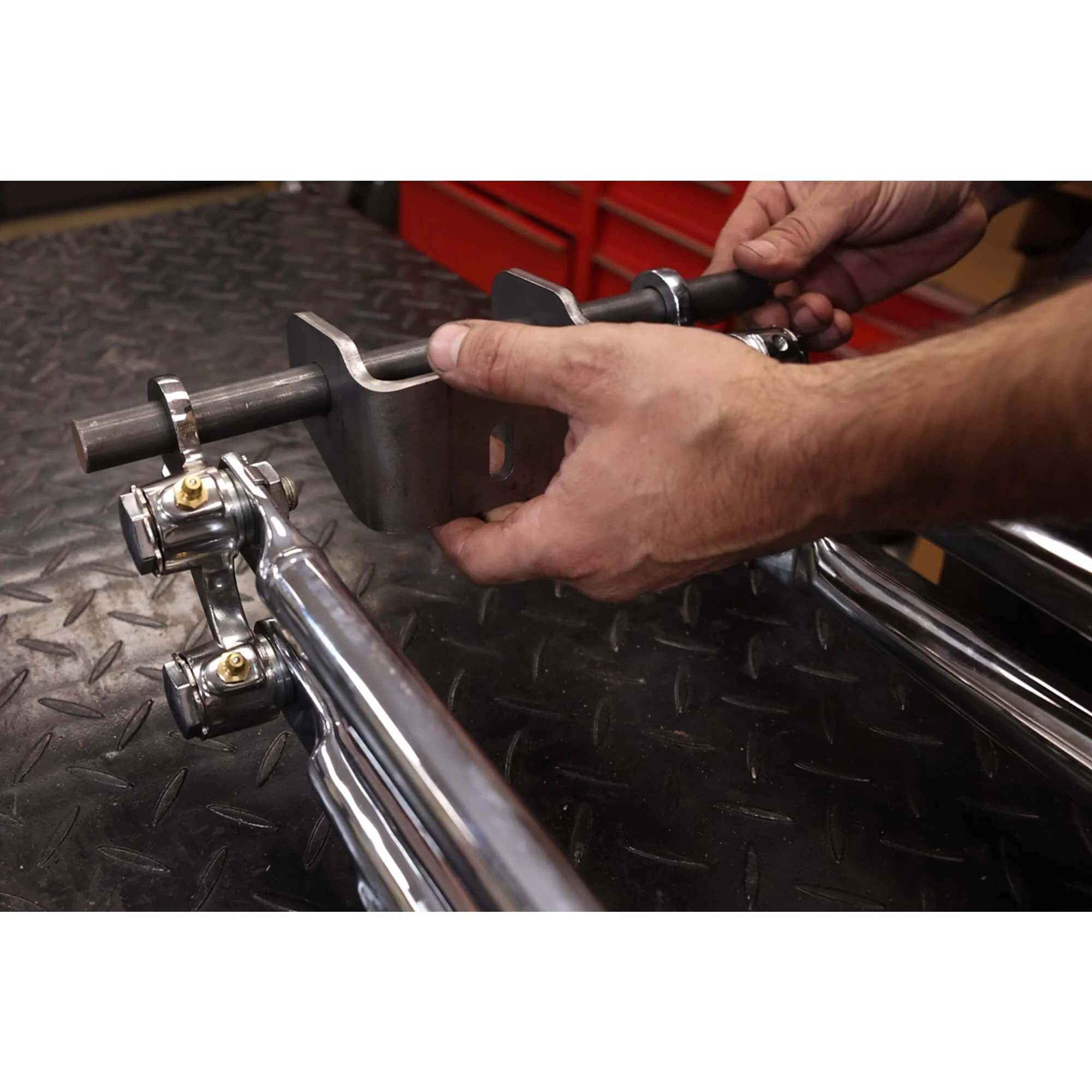 Premium Springer Fork Compressor Tool for Harley Style Springers - Image 10