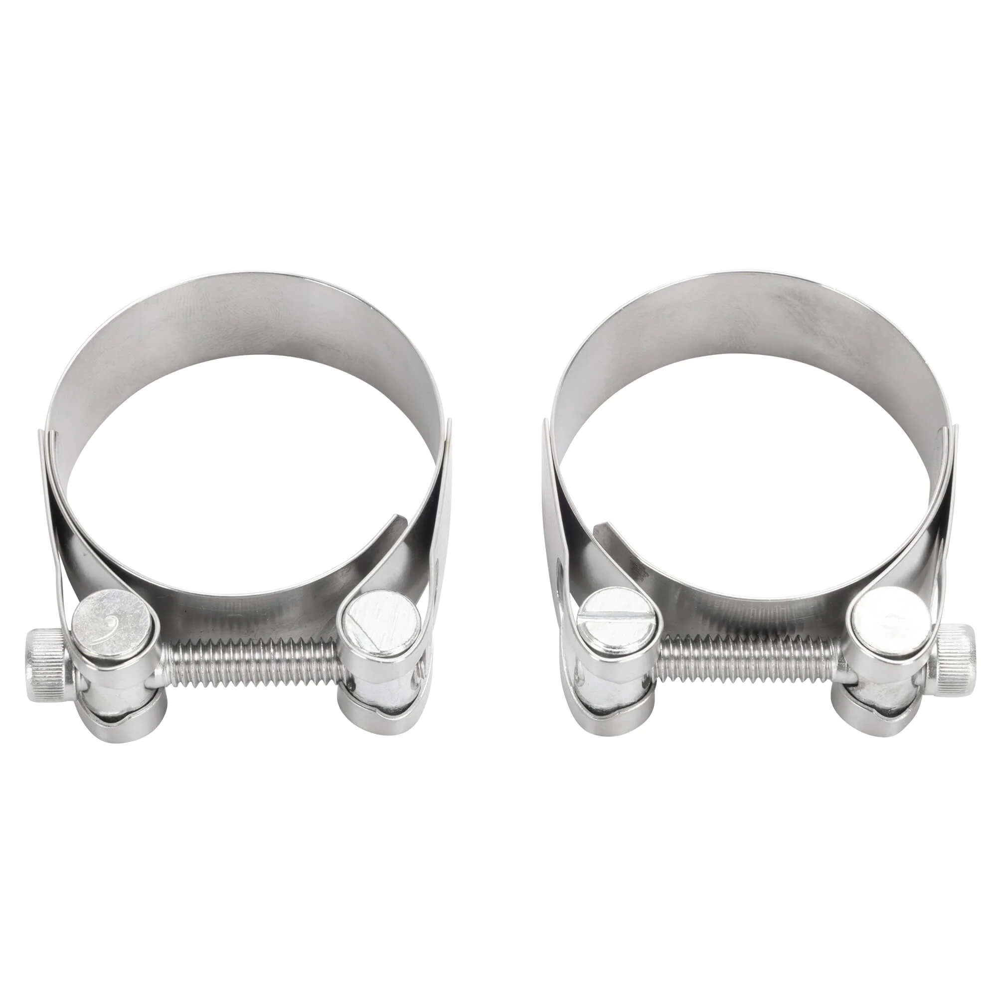 Premium Stainless Steel Exhaust Clamps 1957-1985 Harley-Davidson Ironhead Sportster