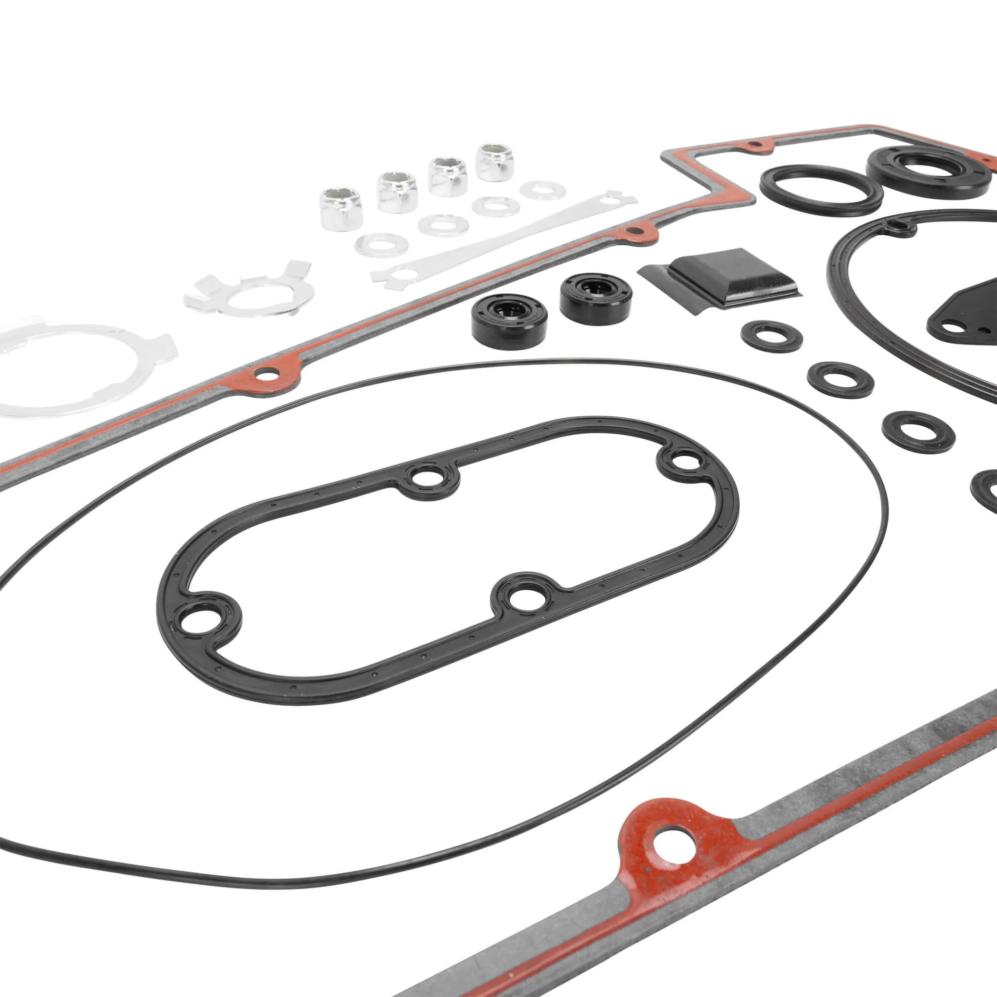 Primary Cover & Inspection Cover Gasket Kit 8-Hole Primary Cover 1970-1982 Harley-Davidson Shovelhead - Image 5
