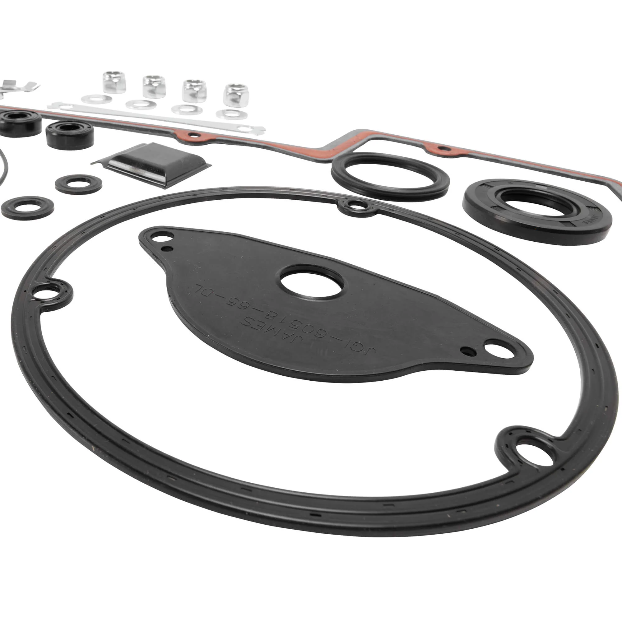 Primary Cover & Inspection Cover Gasket Kit 8-Hole Primary Cover 1970-1982 Harley-Davidson Shovelhead - Image 6