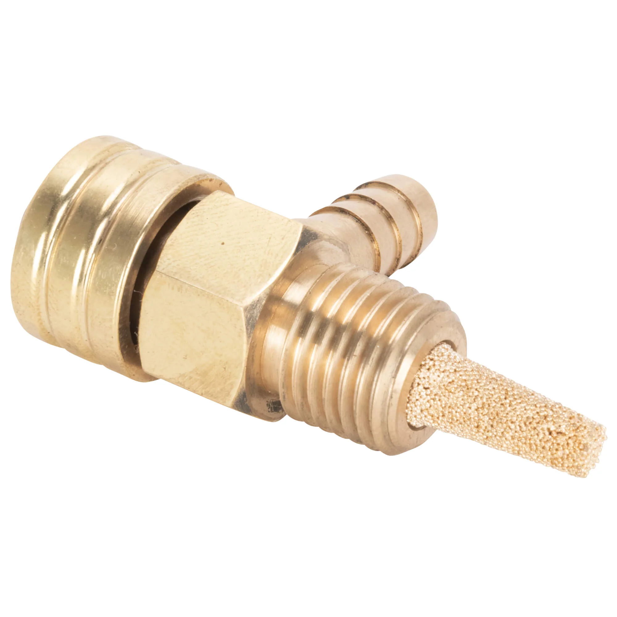 1/4 inch NPT 90 Degree Petcock - Brass - Image 3