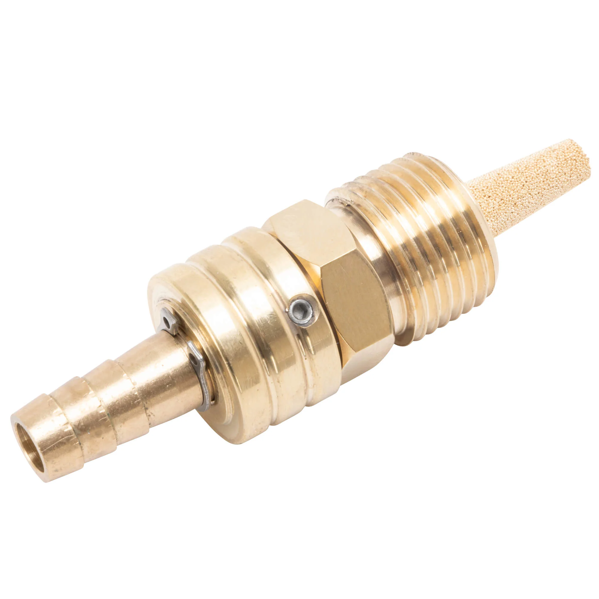 3/8" NPT Petcock - Brass - Image 2