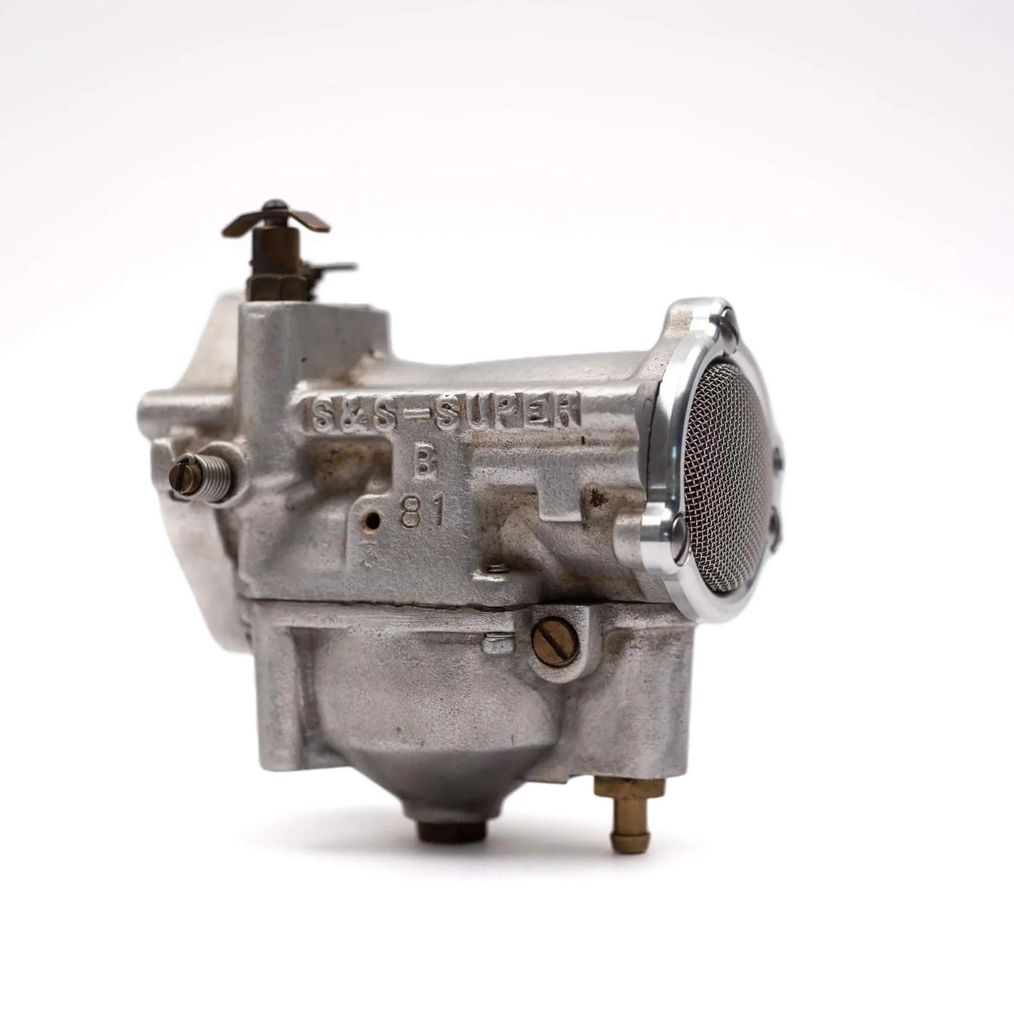 Bristol Breather - S&S Super E/G Carburetor - Polished - Image 5