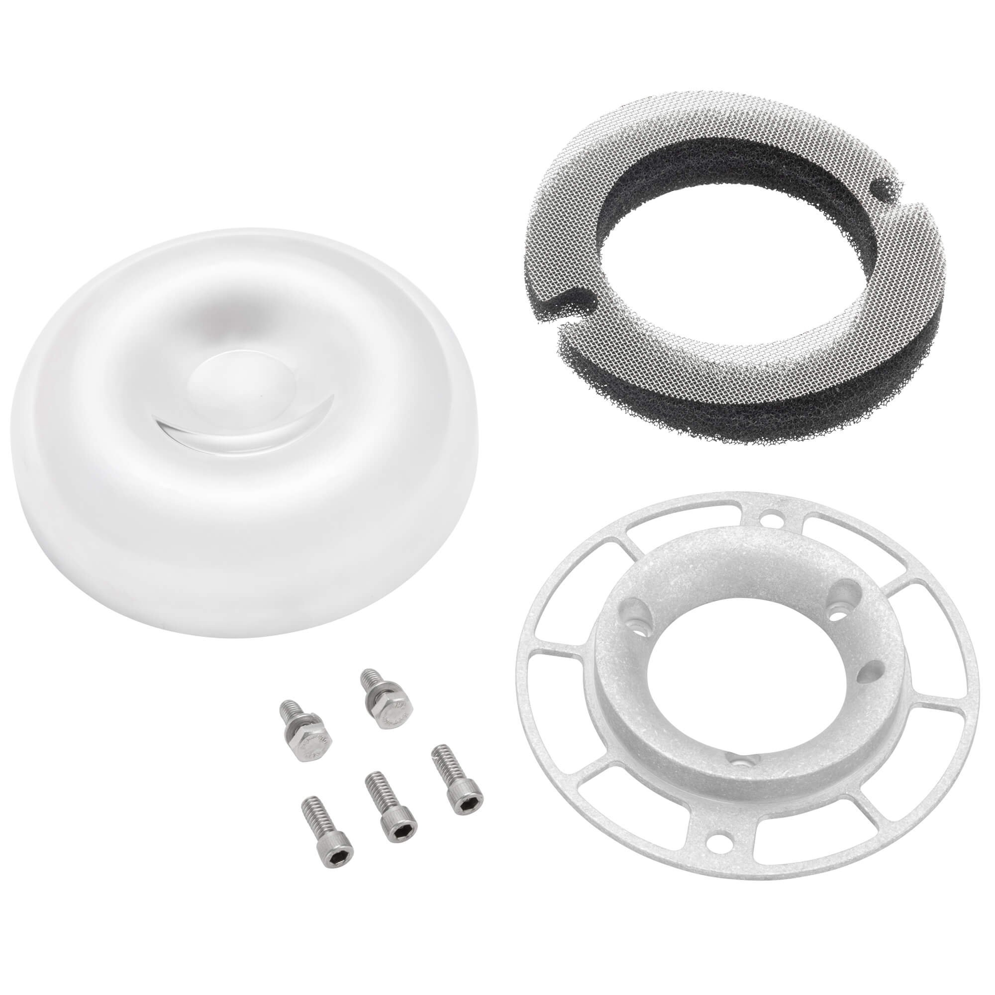 Darlington Air Cleaner - CV Carburetor - Polished