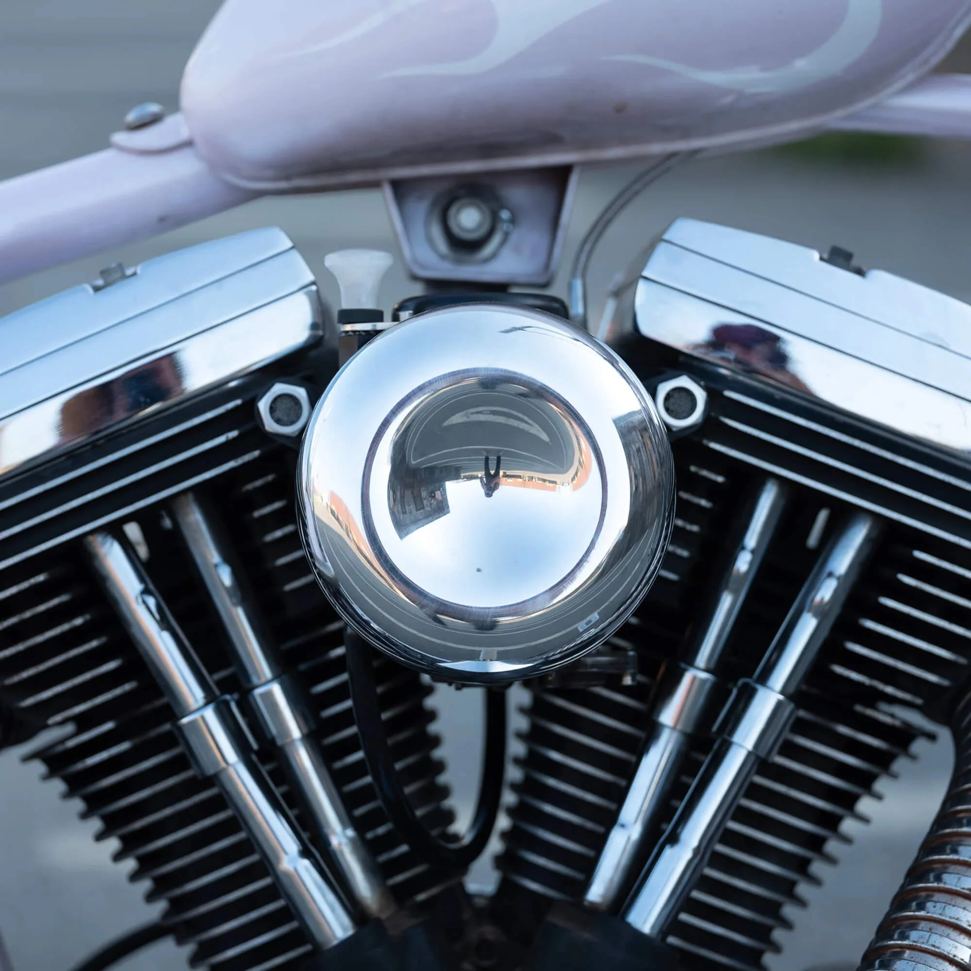 Darlington Air Cleaner - CV Carburetor - Polished - Image 4