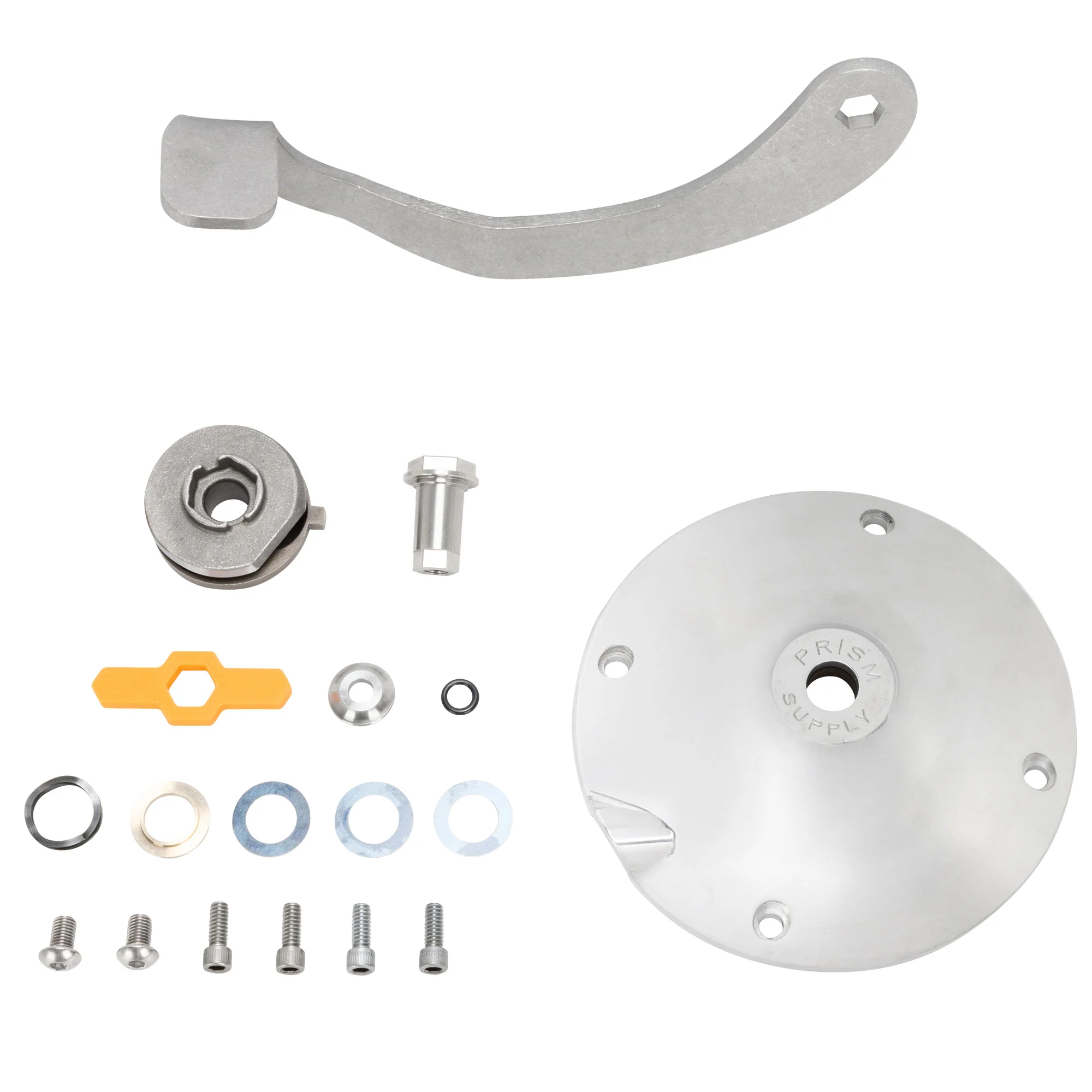 Derby Cover Foot Clutch Kit - Polished Cover - 1994-2003 Harley-Davidson Sportster - Image 5