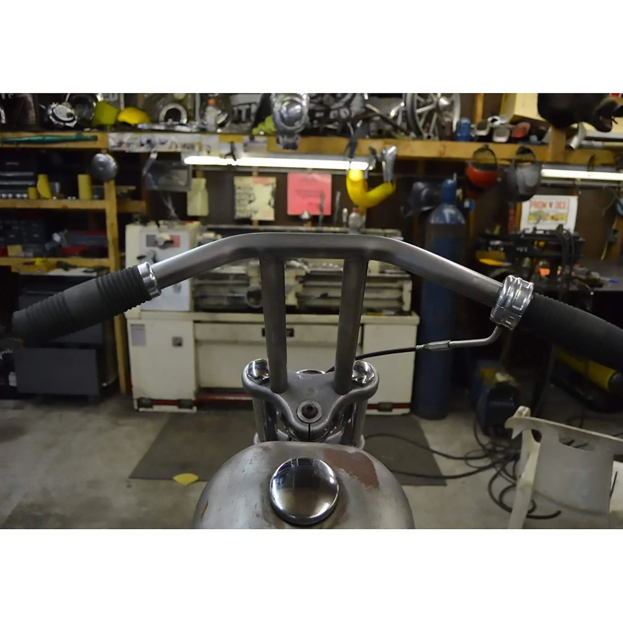 Handlebar 1 inch Grip Collar - Brushed Aluminum - Image 5