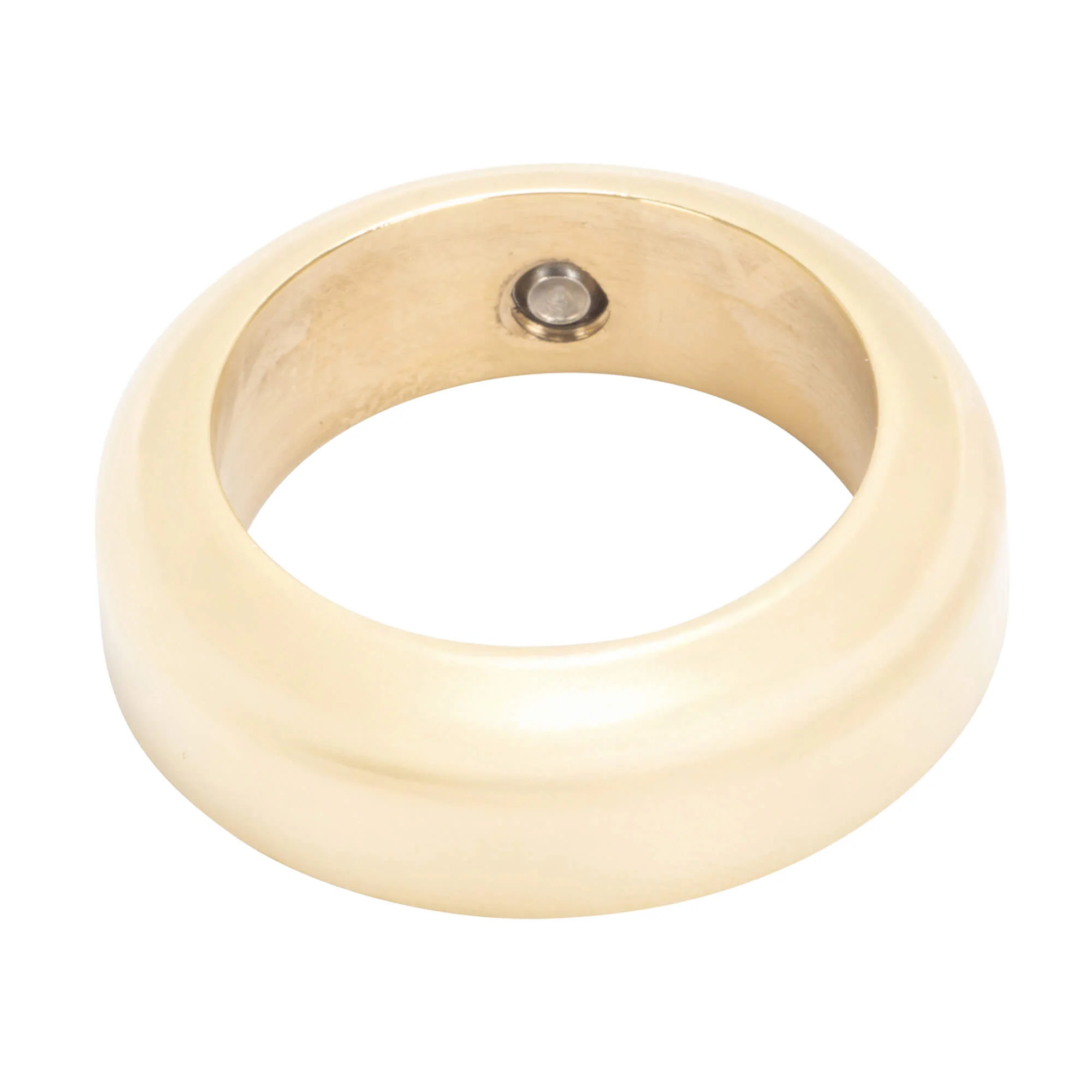 Handlebar 1 inch Grip Collar - Polished Brass