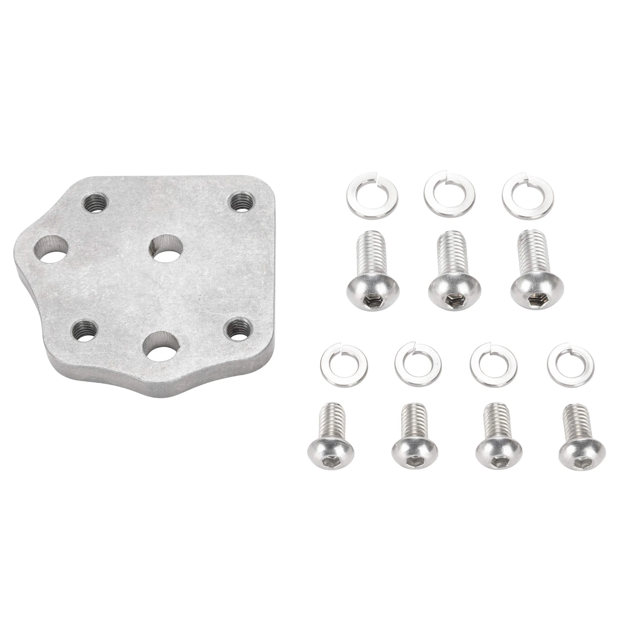 Kickstand Mounting Bracket for Harley-Davidson Big Twin Frames - Stainless Steel