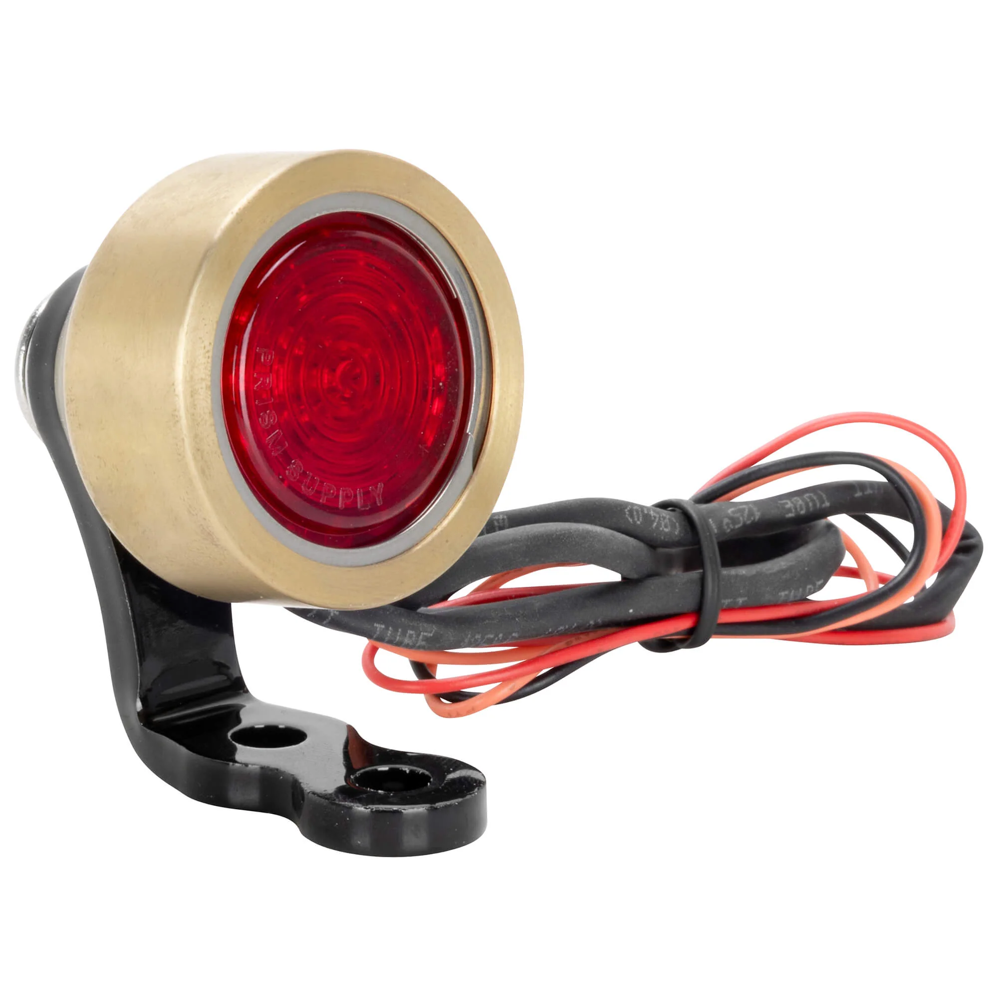 Prism Supply Co. 1.25 inch Speedster Tail Light - Brass