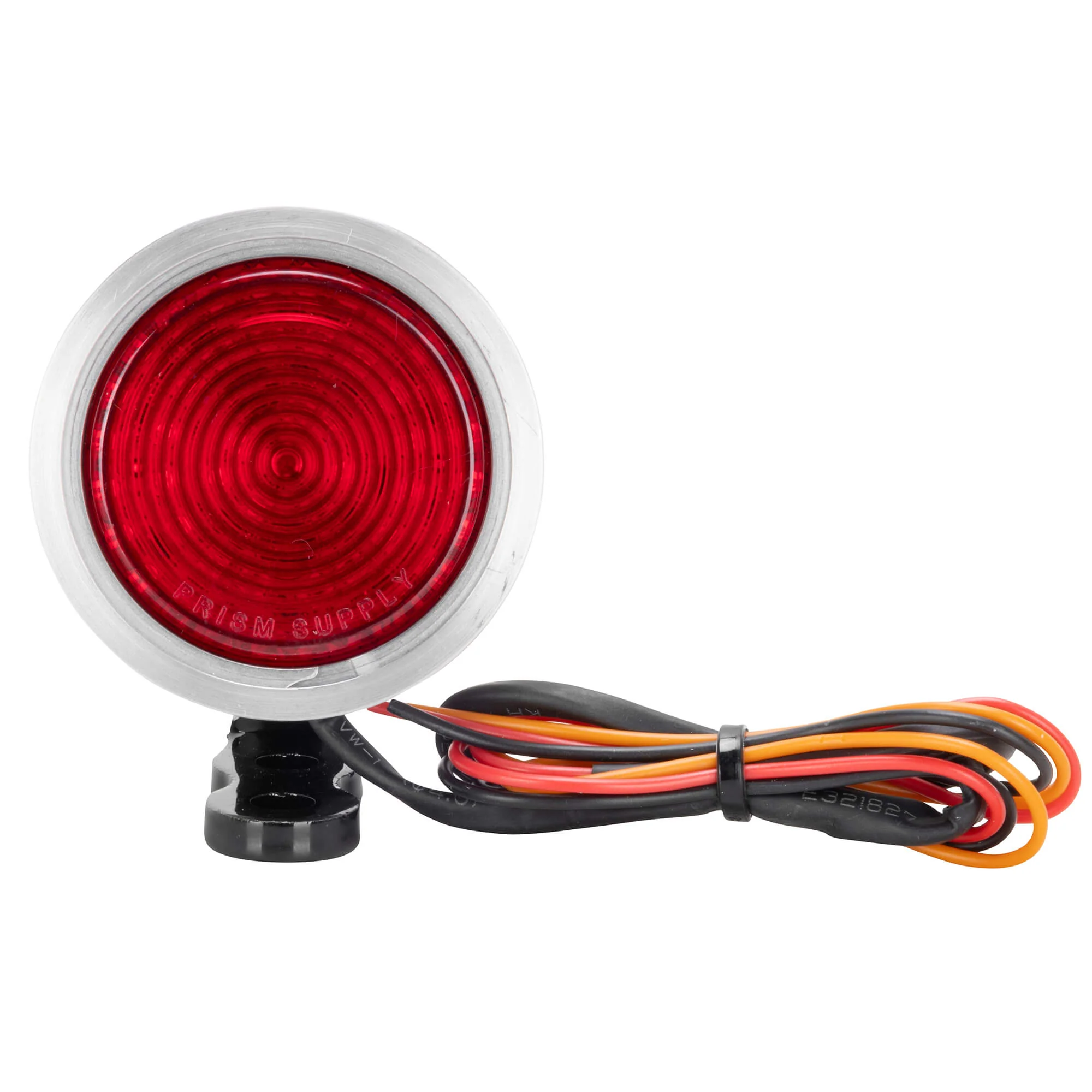 Prism Supply Co. 1.85 inch Speedster Tail Light - Brushed Aluminum - Image 2