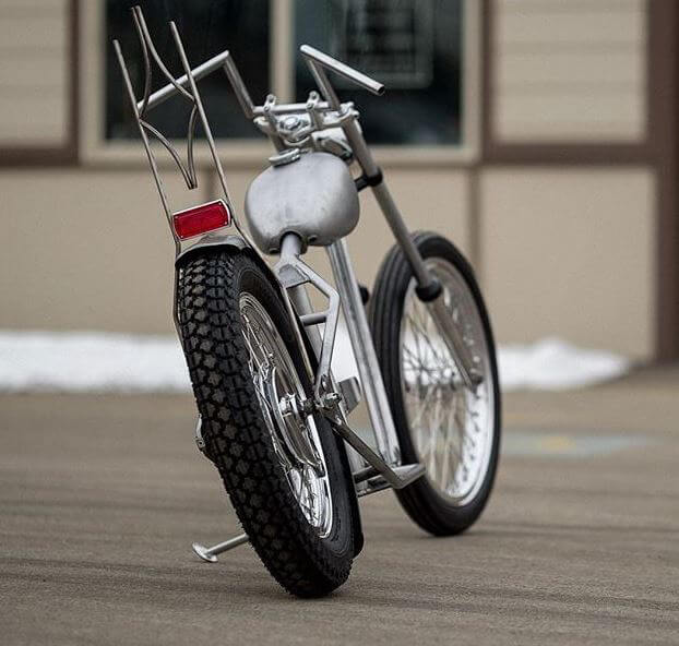 Prism Supply Co. Box Chopper Tail Light - Polished - Image 3
