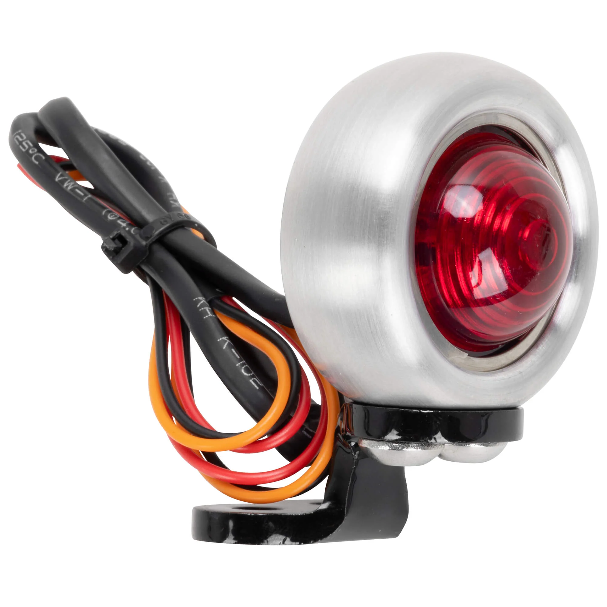 Prism Supply Co. Ripple Tail Light - Brushed Aluminum