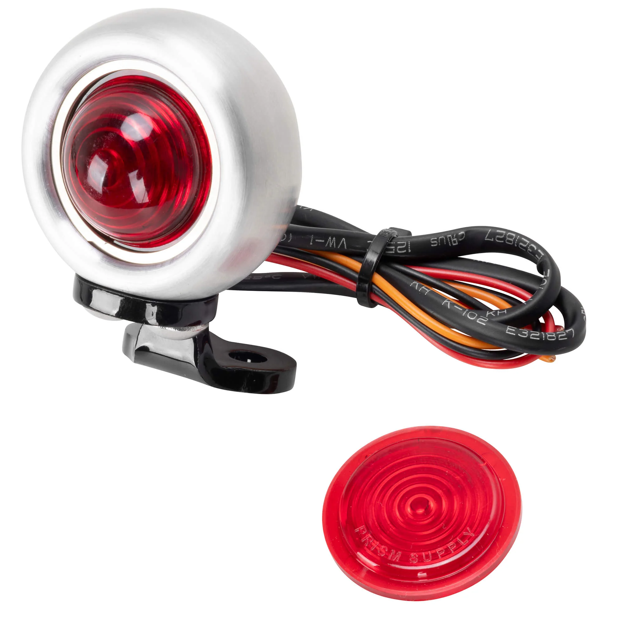 Prism Supply Co. Ripple Tail Light - Brushed Aluminum - Image 5