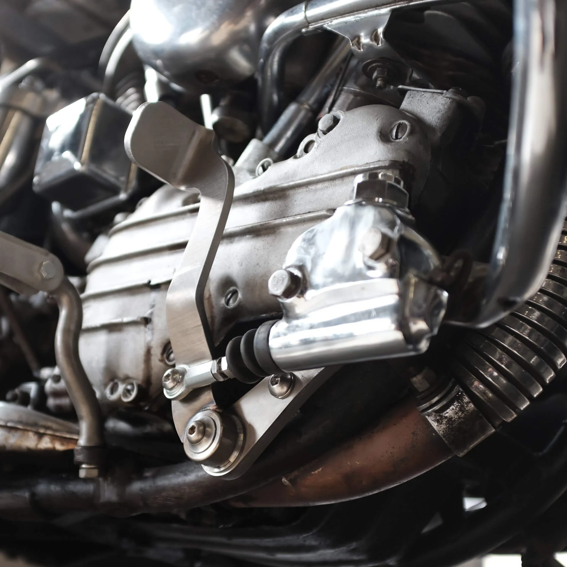 Sling Shot Hydraulic Brake Pedal Kit - Harley-Davidson Generator Engine - Stainless Steel - Image 13