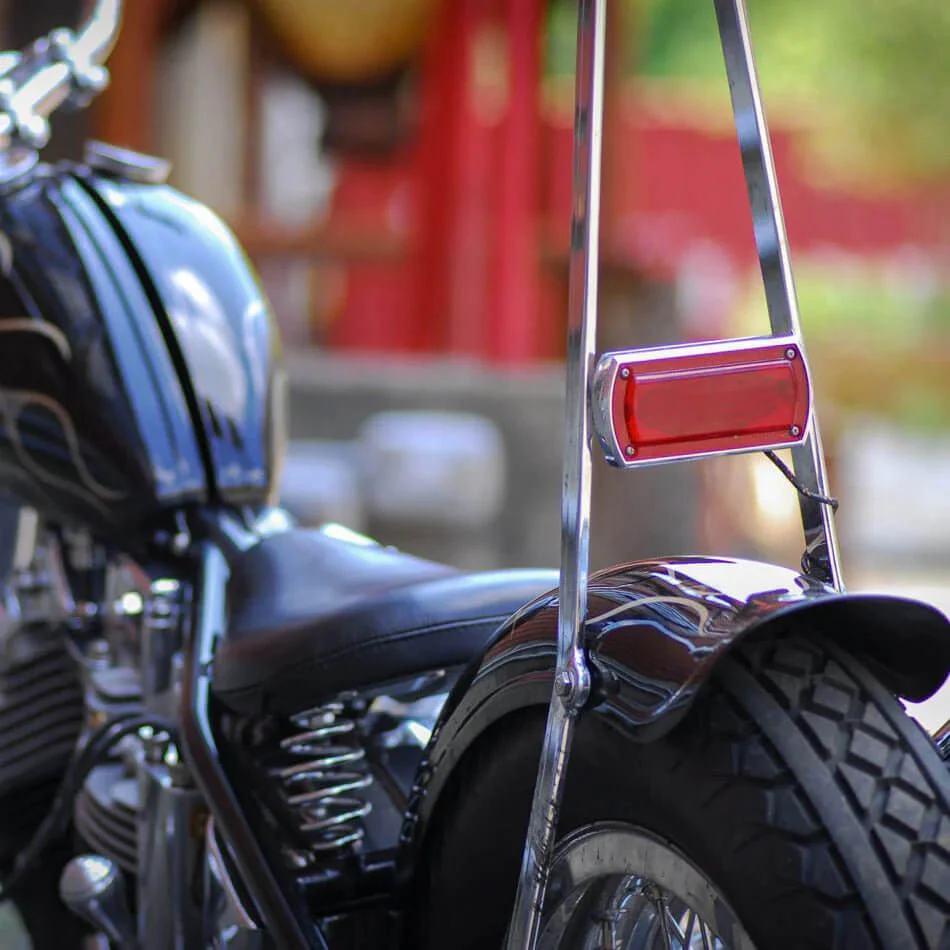 Weld-On Steel Light Mount - Prism Supply Co. Box Chopper Tail Light - Image 4