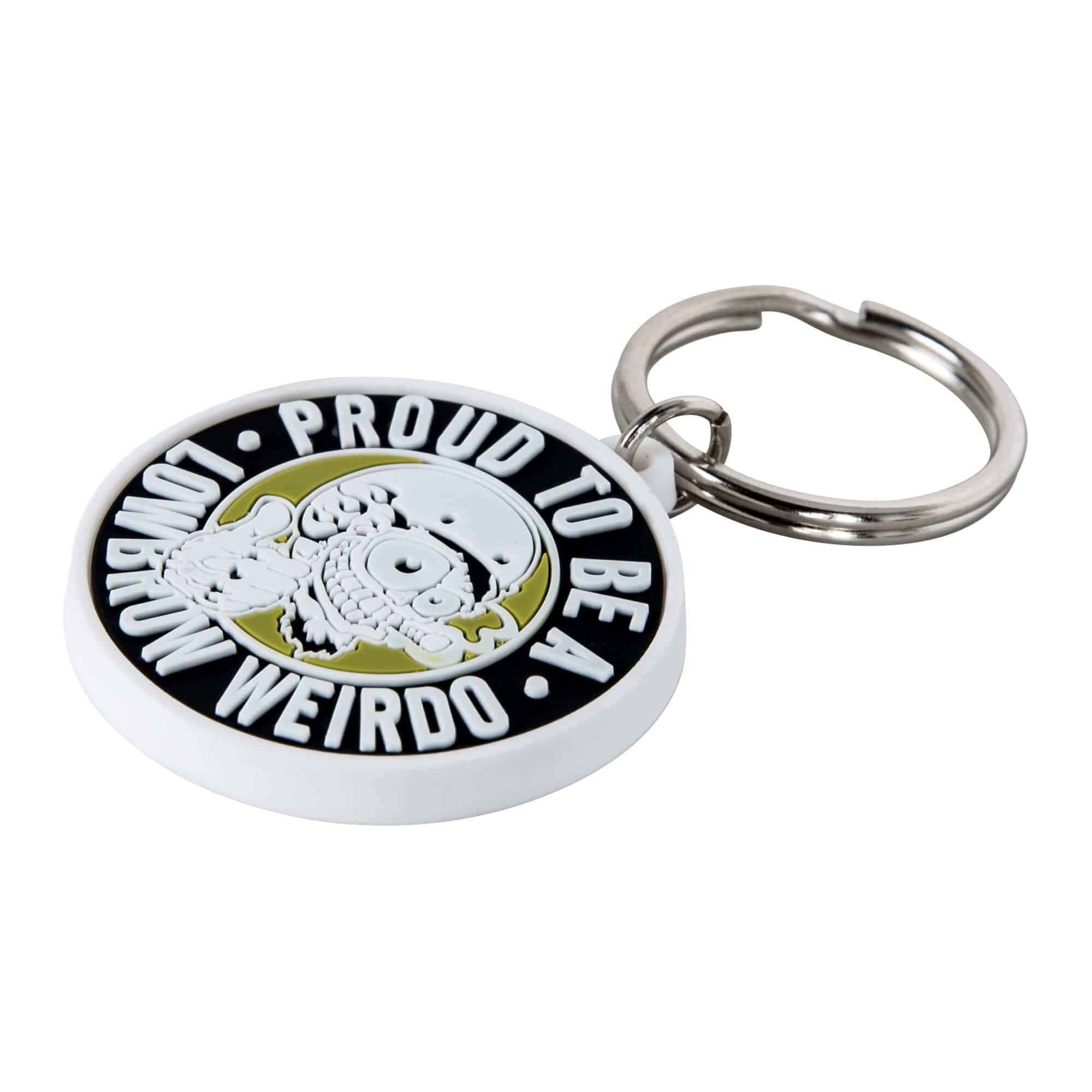 Proud To Be A Lowbrow Weirdo Keychain - Image 3