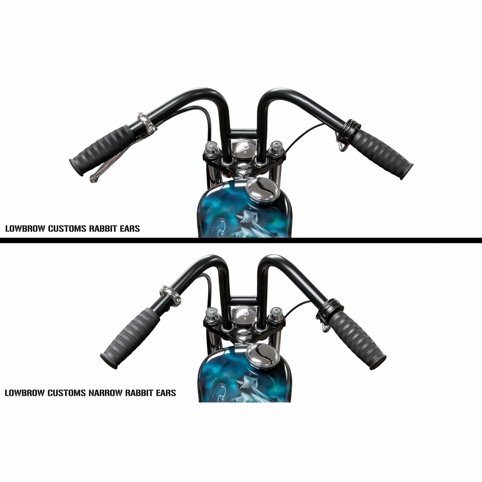 Rabbit Ears Handlebars - 1 inch - Black - Image 6