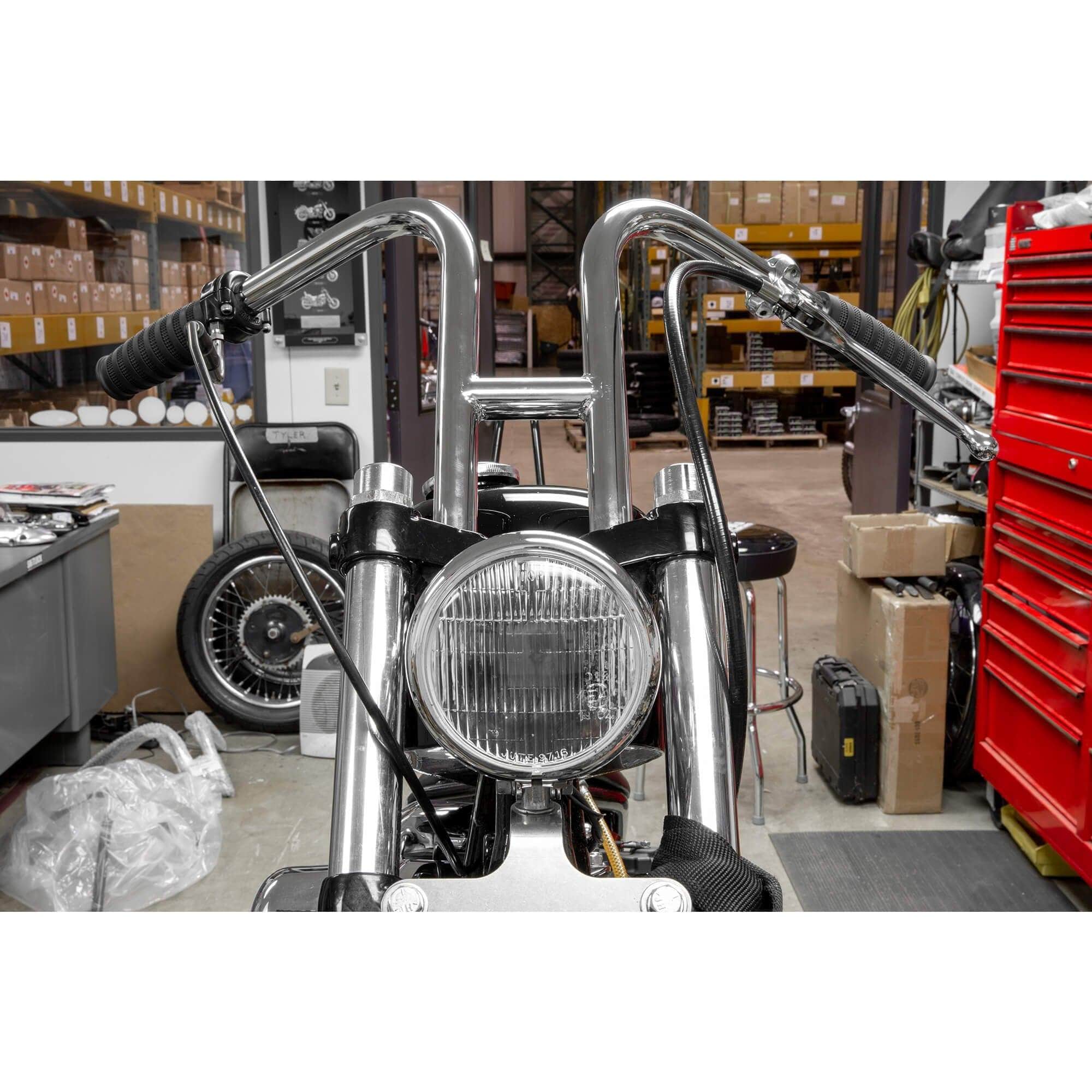 Rabbit Ears Handlebars - 1 inch - Chrome - Image 10