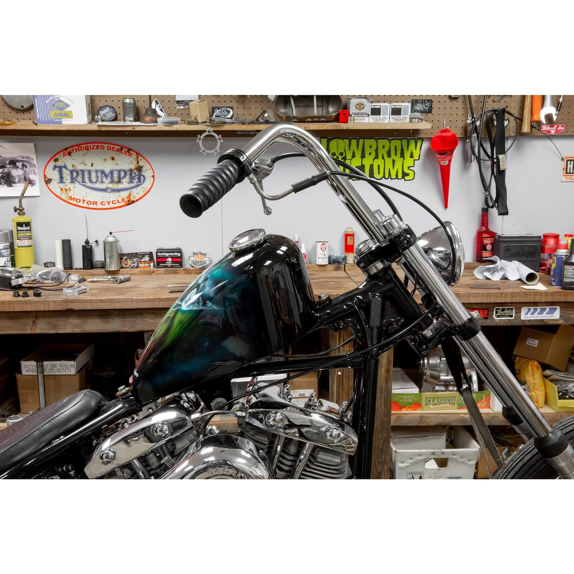 Rabbit Ears Handlebars - 1 inch - Chrome - Image 13