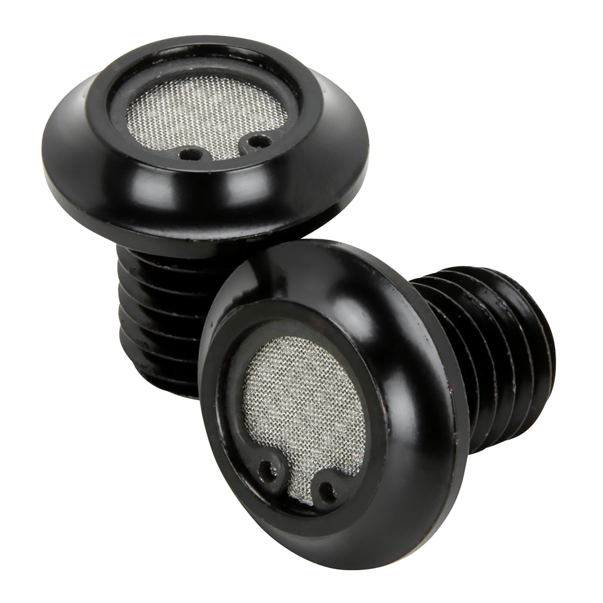 Radius Breather Bolts for Harley-Davidson Evo - Black ED - Image 2