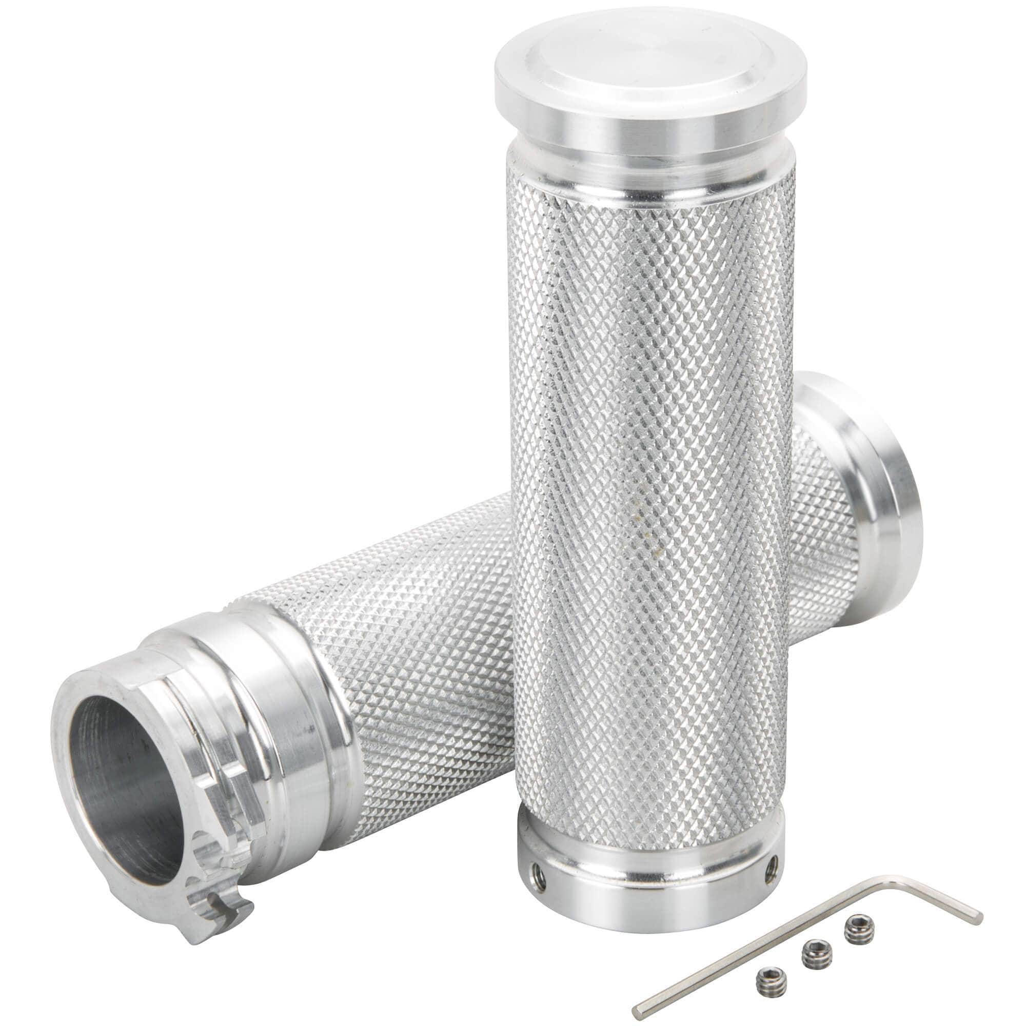 Pursuit Grip Set - Raw Aluminum