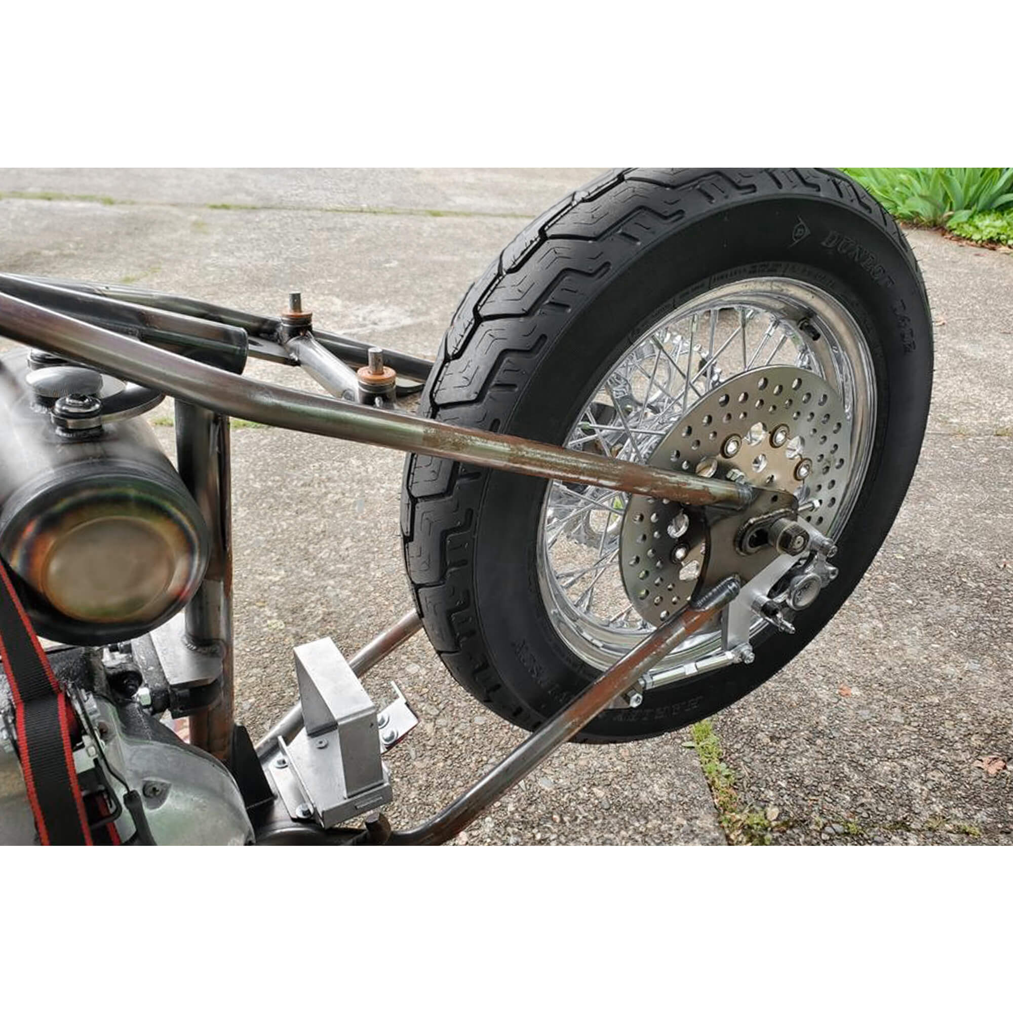 Rear Caliper Bracket for Rigid Models with 11-1/2 inch Rotors - 3/4" Axle - Black - Image 3