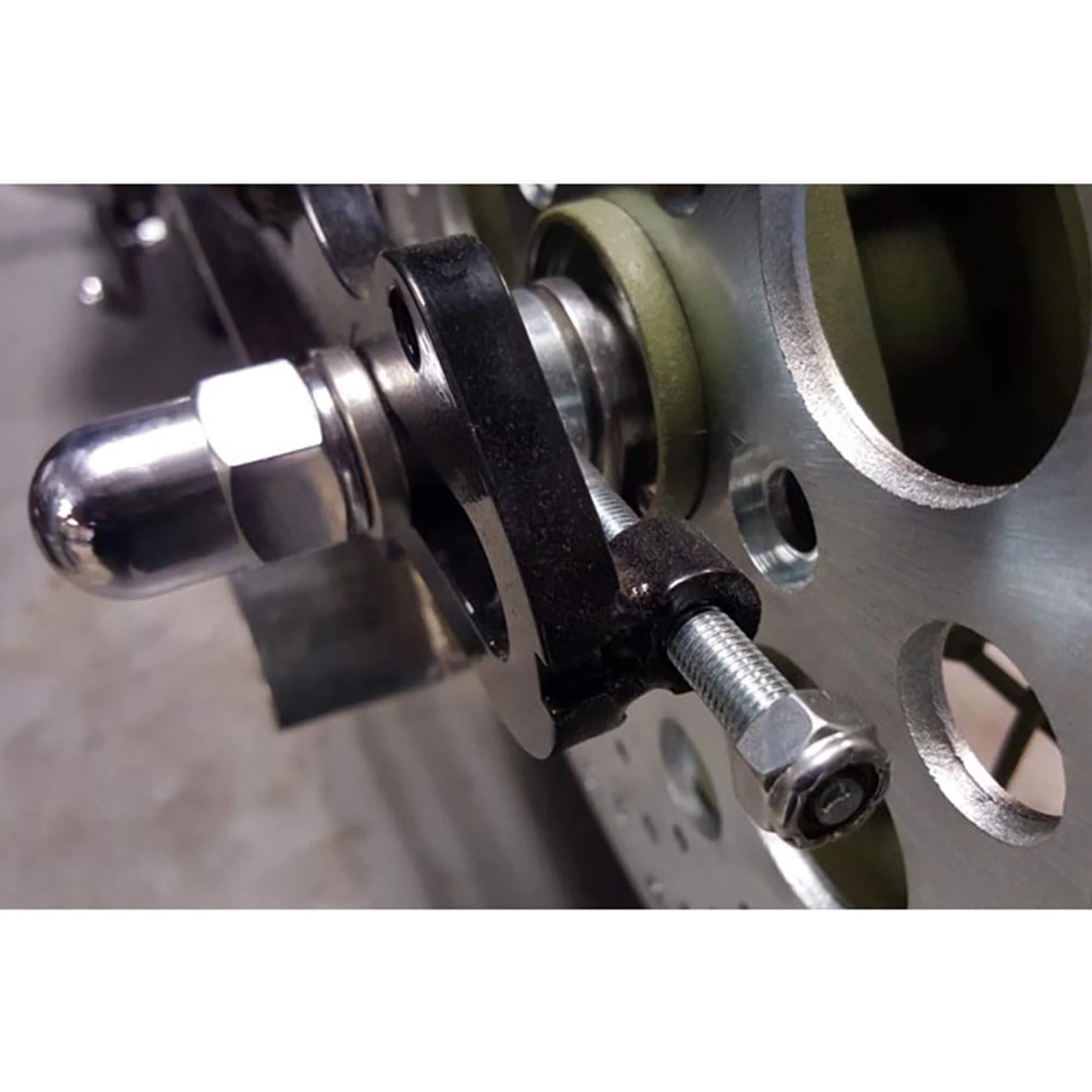 Rear Chain Adjuster for 3/4 inch Axle - Universal Motorcycle or Custom Hardtail Use - Image 5