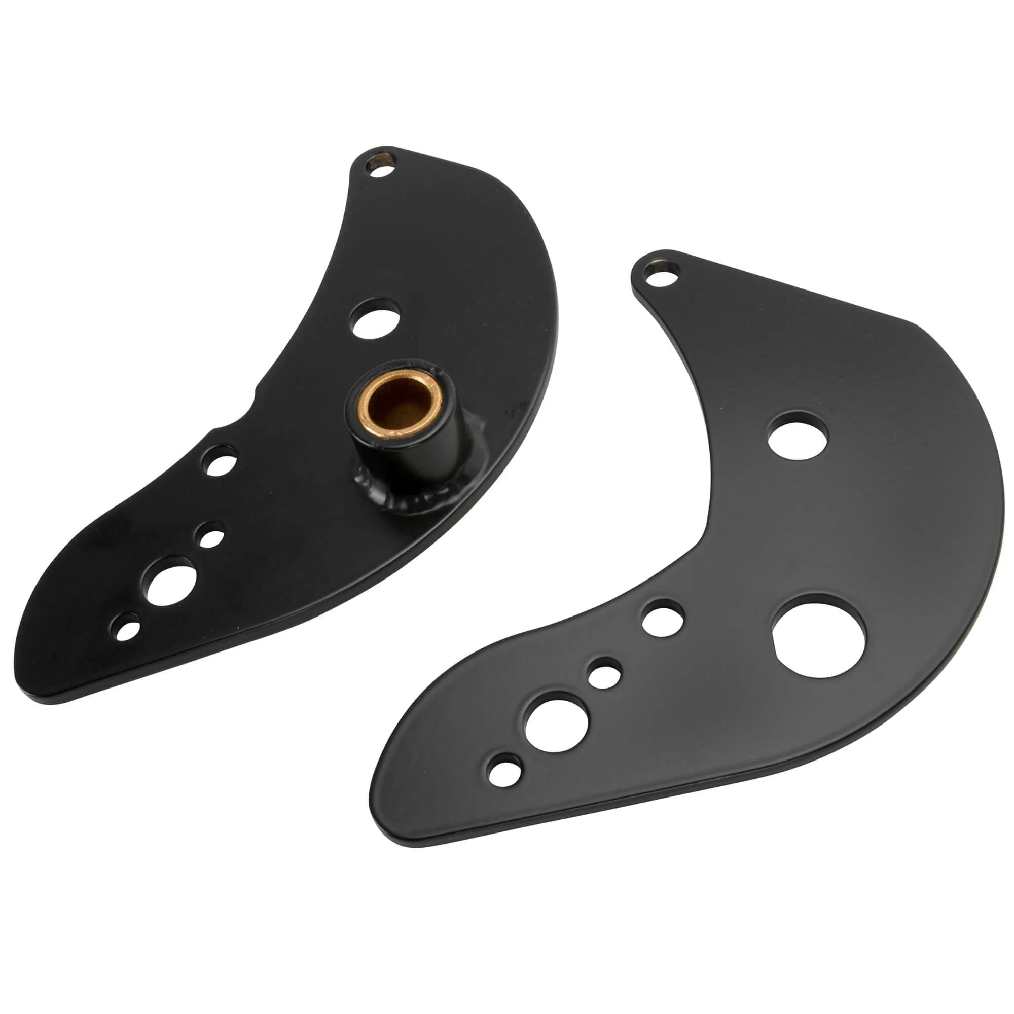 Rear Motor Mount Plates for Triumph Motorcycles - Chopper Style w/ Key Switch Hole - 1963 - 1970 Triumph - Image 2