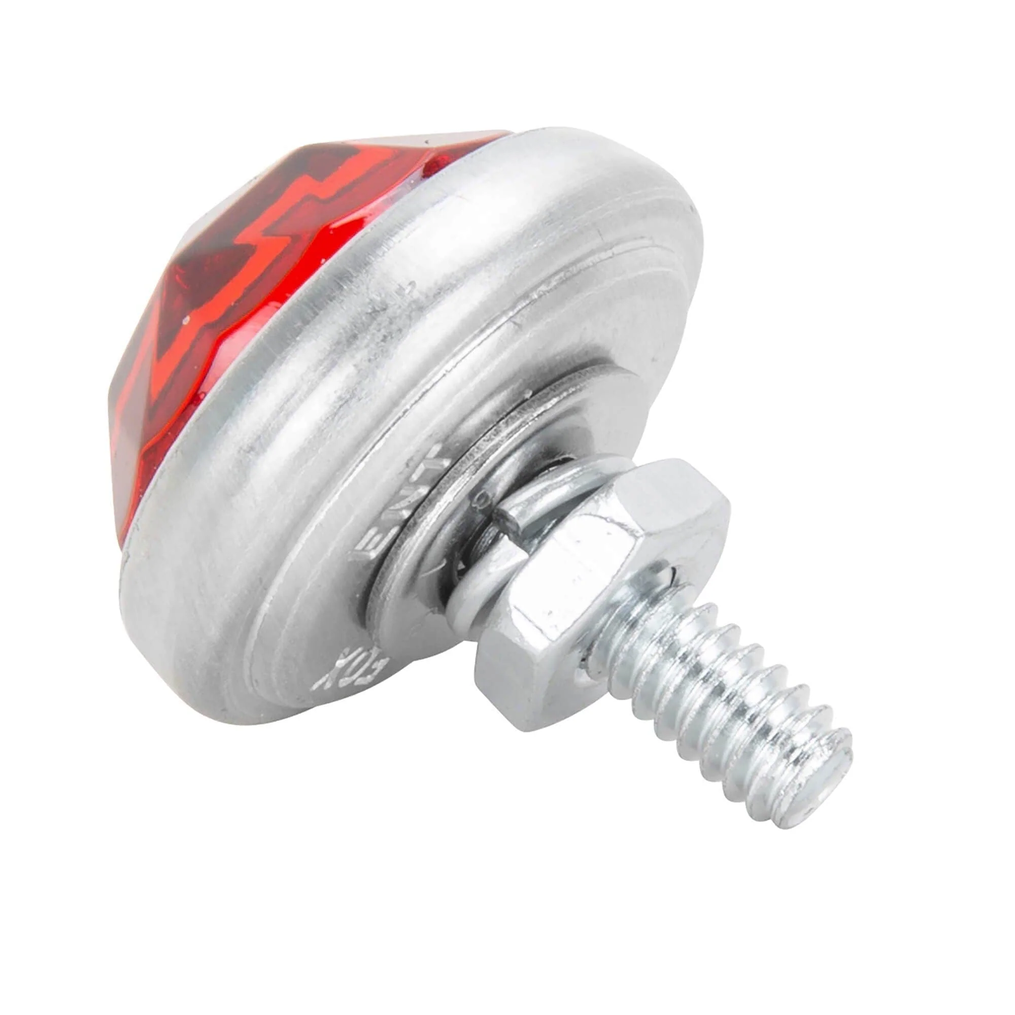 Glass License Plate Prism Reflector - Red - Image 2