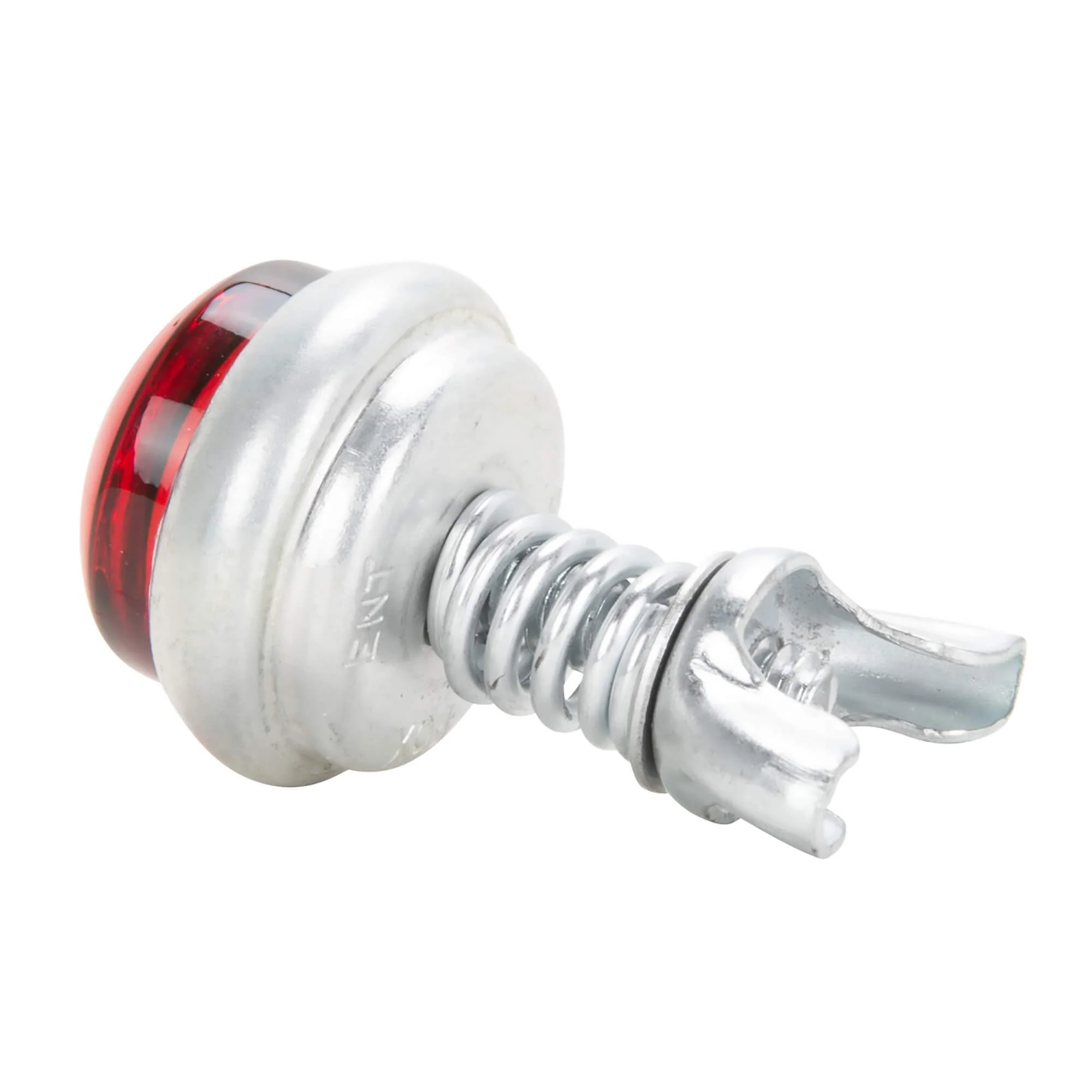 Glo Brite Glass License Plate Reflector - Red - Image 3
