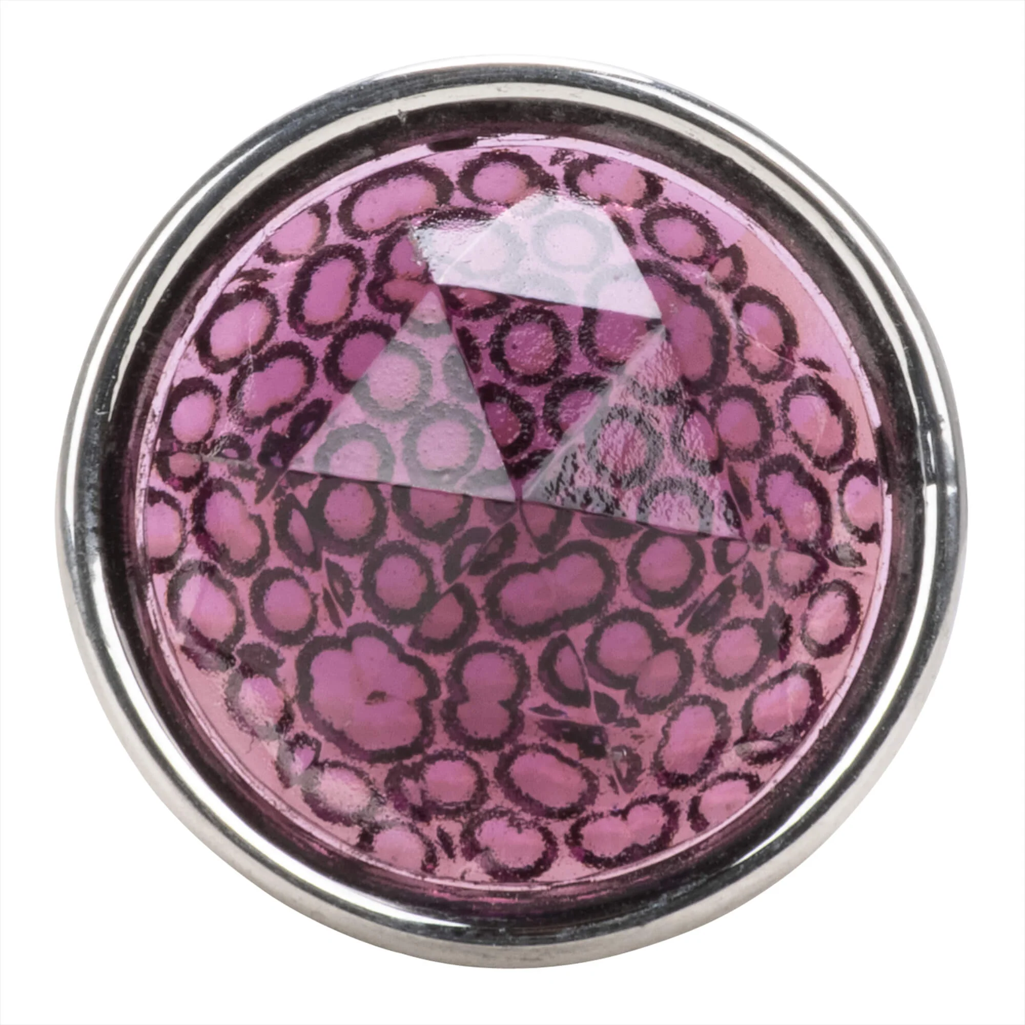 Prism Cut Glass Dot - Purple - Image 3