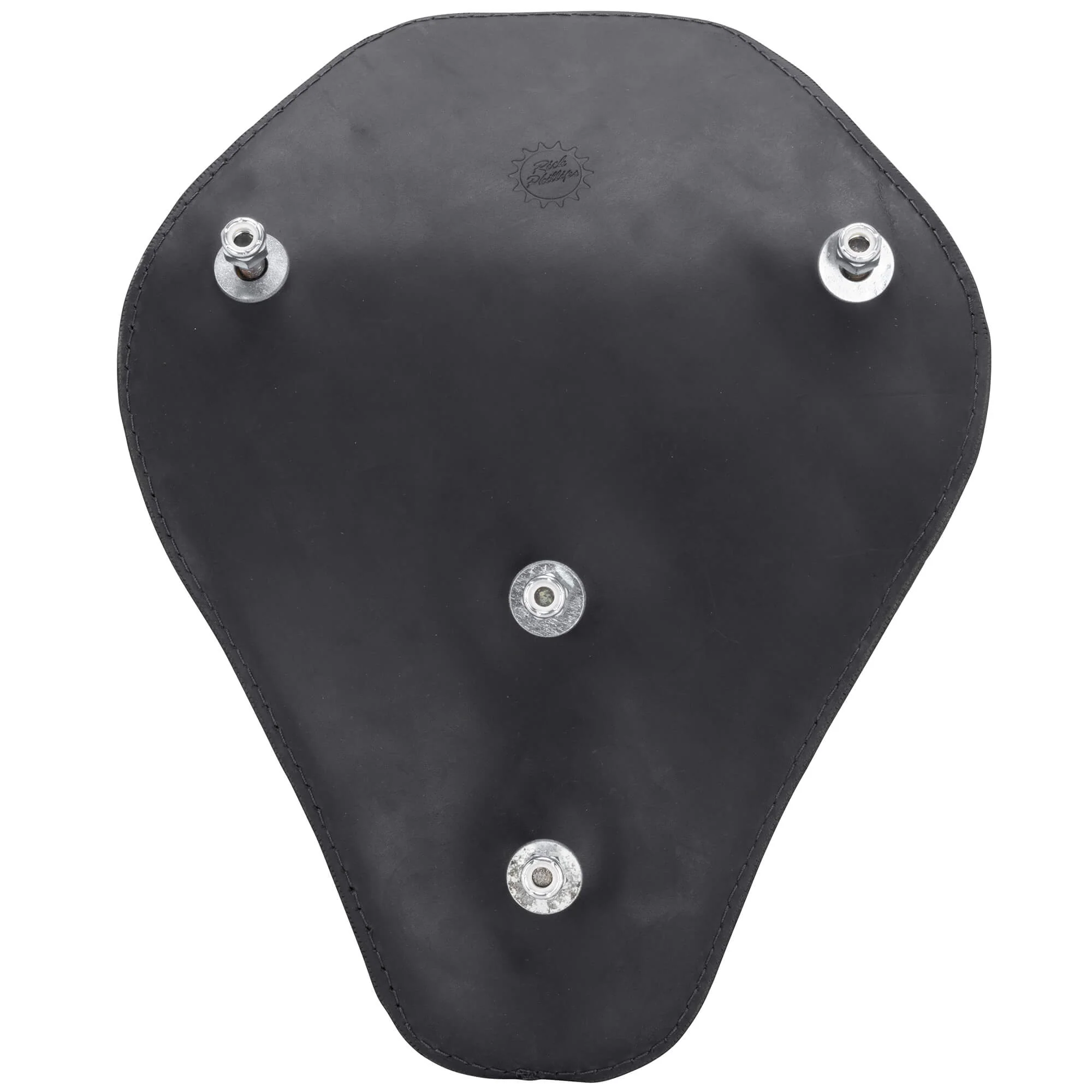 Snub Nose Leather Solo Seat - Black - Image 5