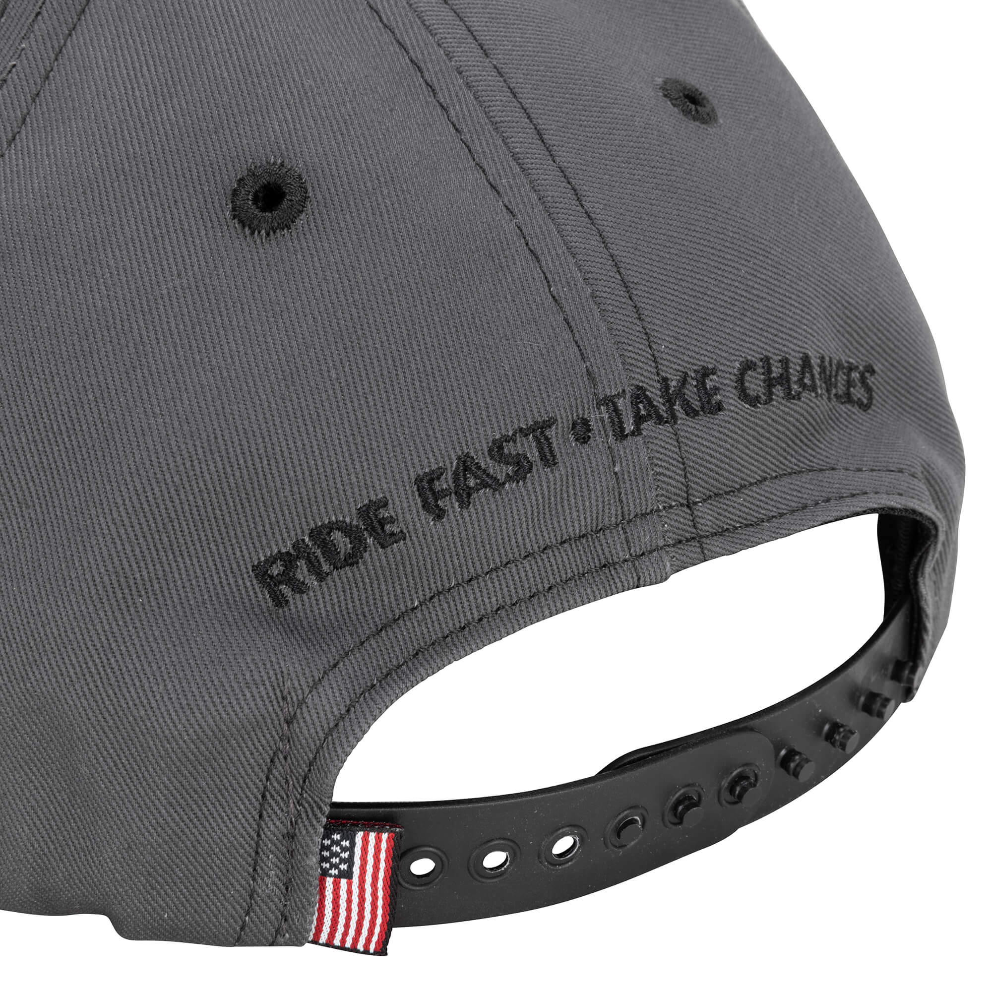 Ride Fast Take Chances Premium Snap Back Hat - USA Made - Image 3