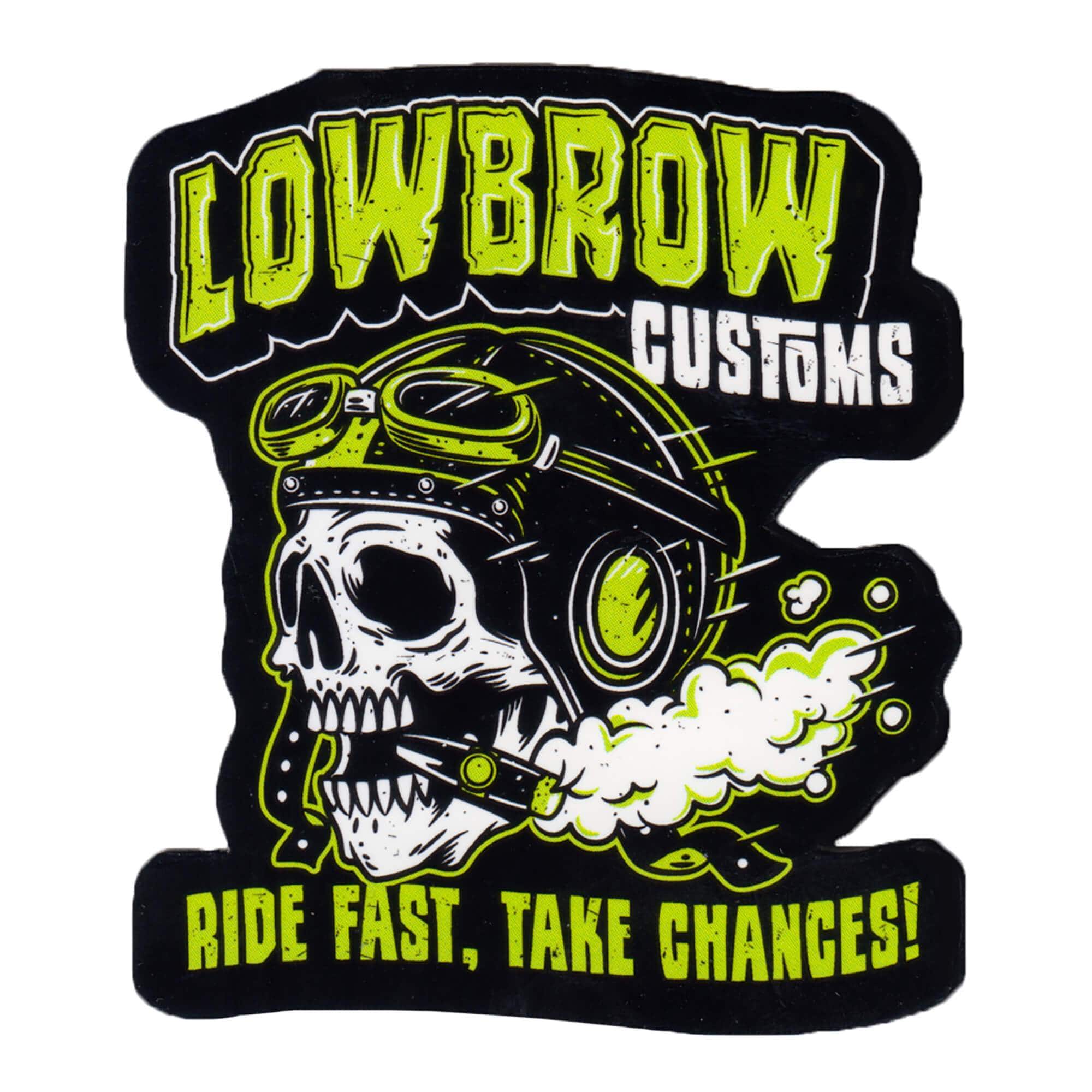 Ride Fast, Take Chances Sticker