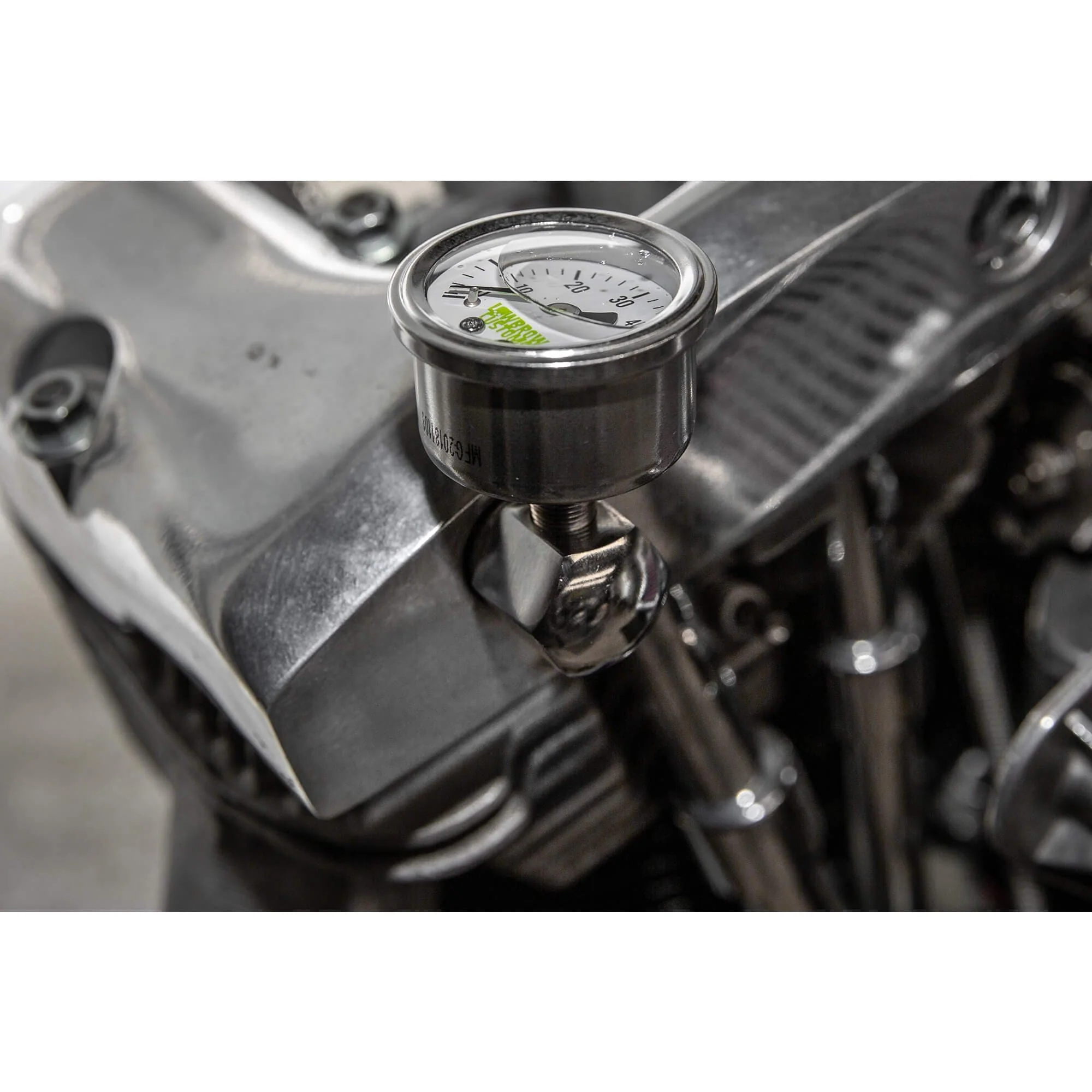Rocker Box Oil Pressure Gauge Adapter Fitting - Chrome - 1966 - 1970 Harley-Davidson Shovelhead, 1957 - 1970 Sportster - Image 5