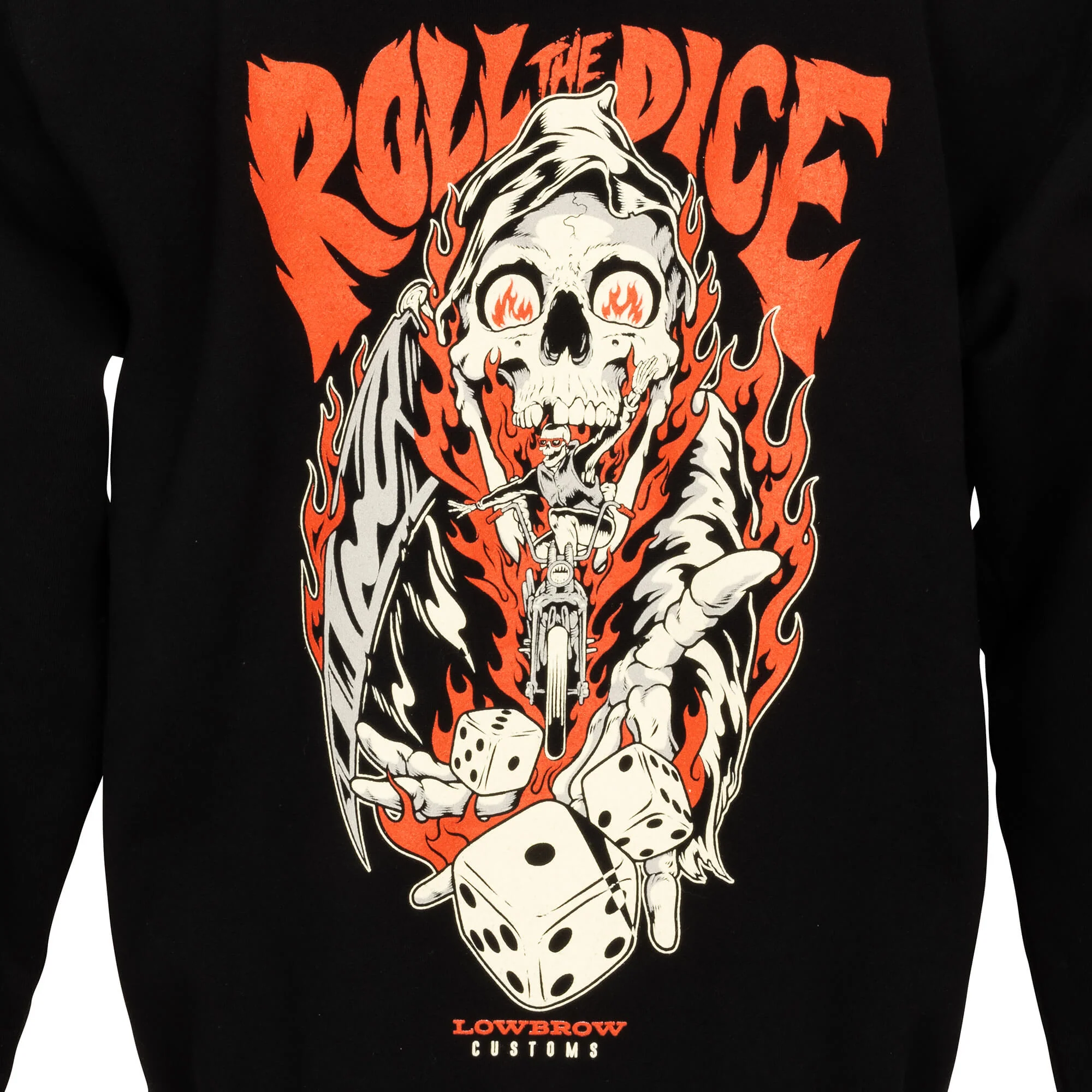 Roll The Dice Zip-up Hooded Sweatshirt - Image 3