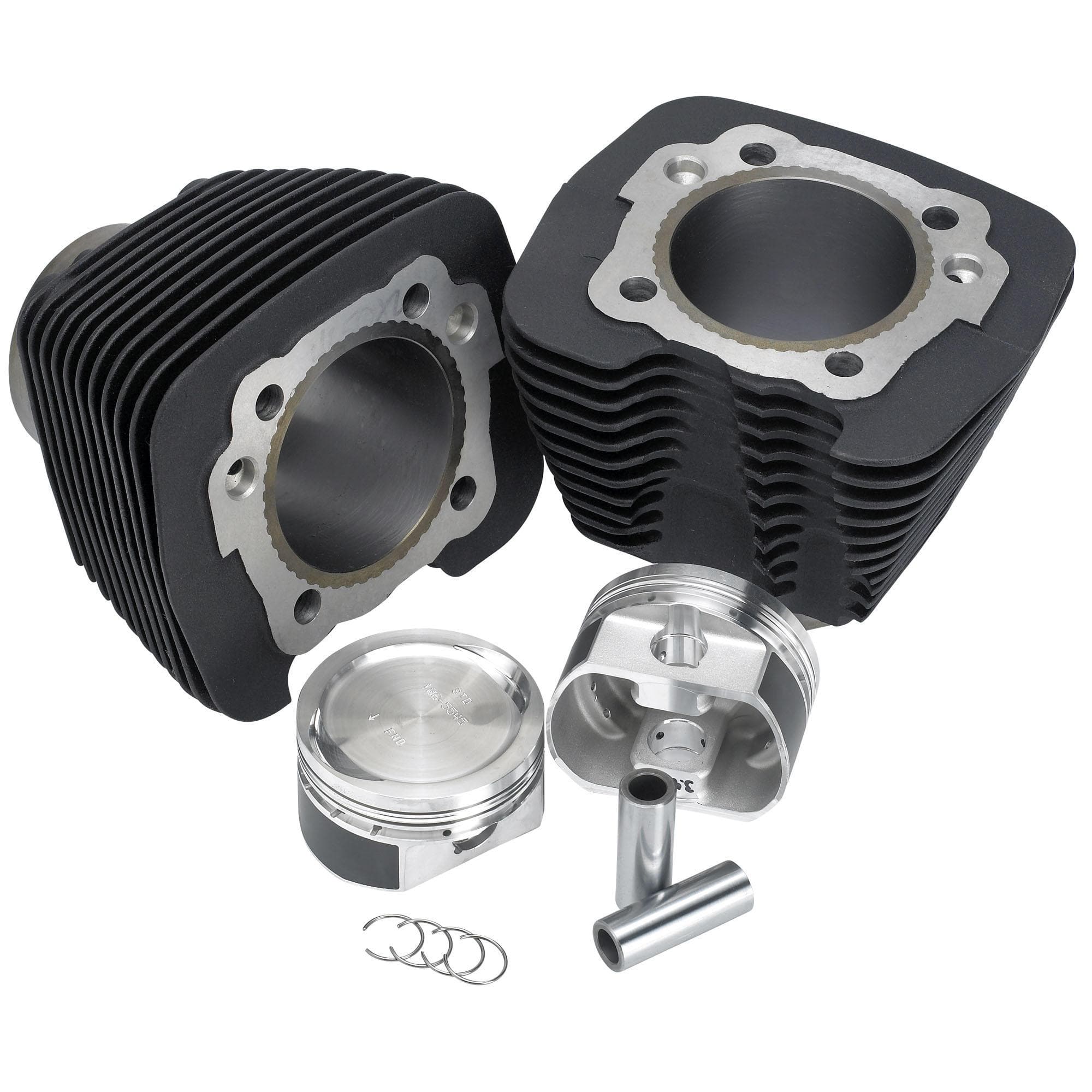 Harley Sportster 883 to 1200cc 1986 - 2019 Black S&S Cycle Big Bore Kit 910-0687 - Image 2