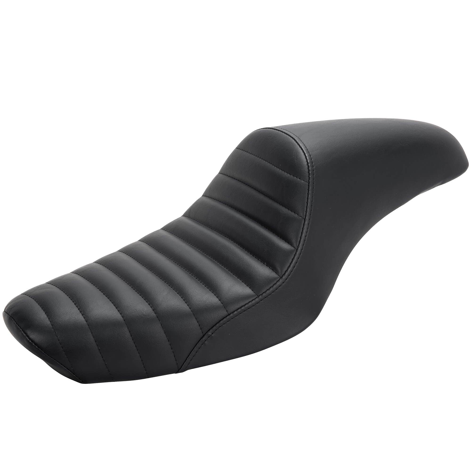 Americano 2-Up Cafe Seat - Tuck and Roll - fits 1986-2003 Harley-Davidson Sportsters