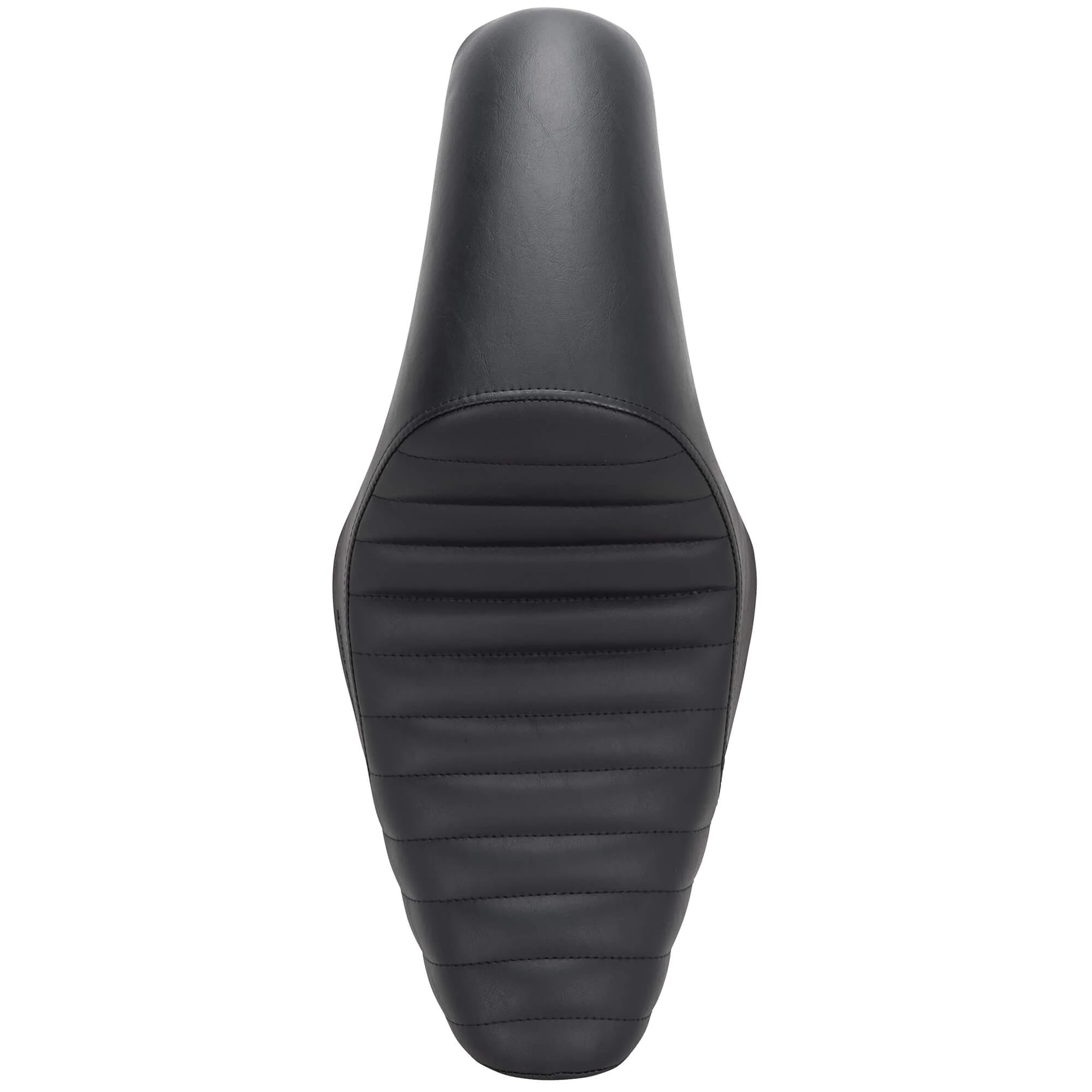 Americano 2-Up Cafe Seat - Tuck and Roll - fits 1986-2003 Harley-Davidson Sportsters - Image 2