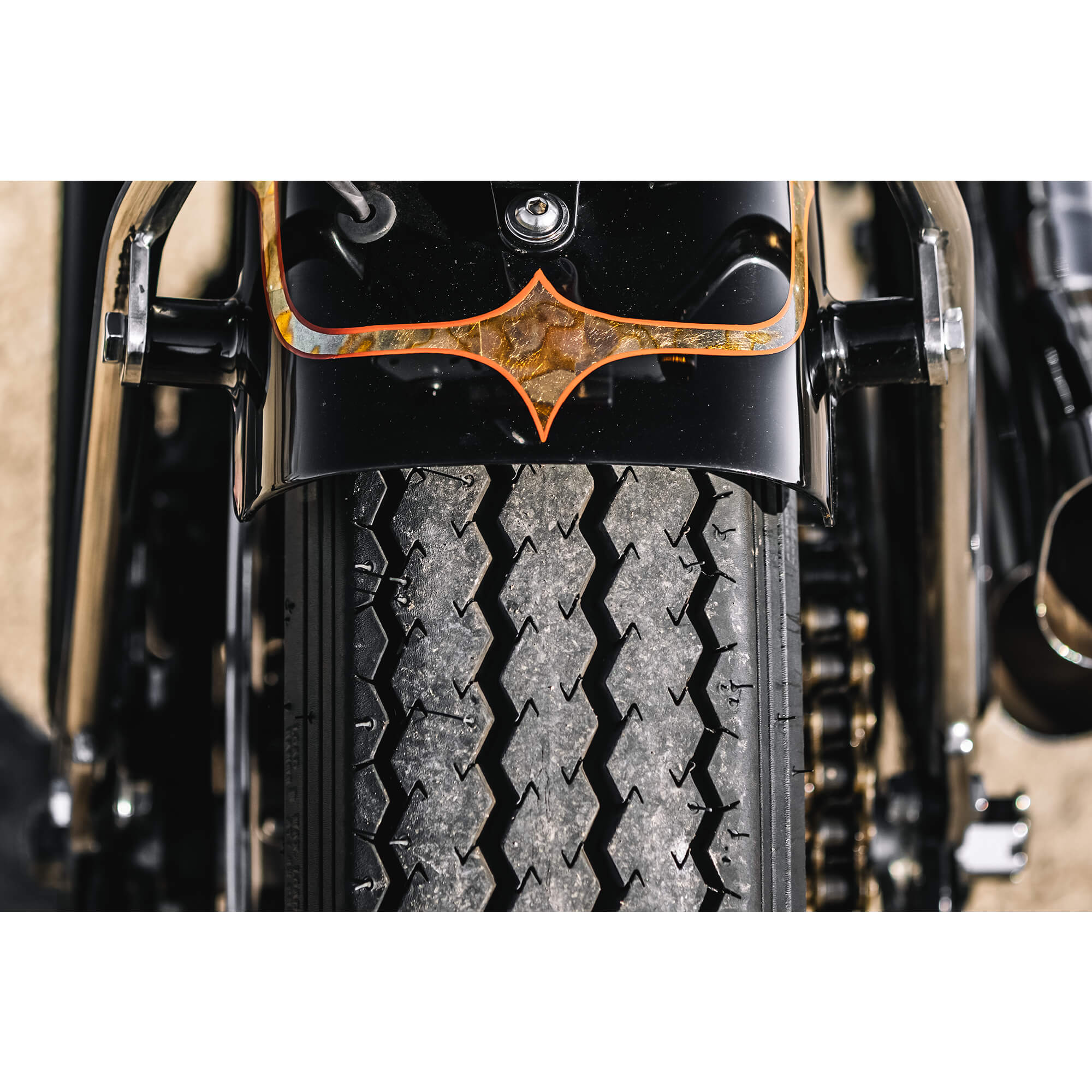 Shinko Motorcycle Tires Classic 240 Front/Rear Motorcycle Tire - MT90-16 74H - Image 3