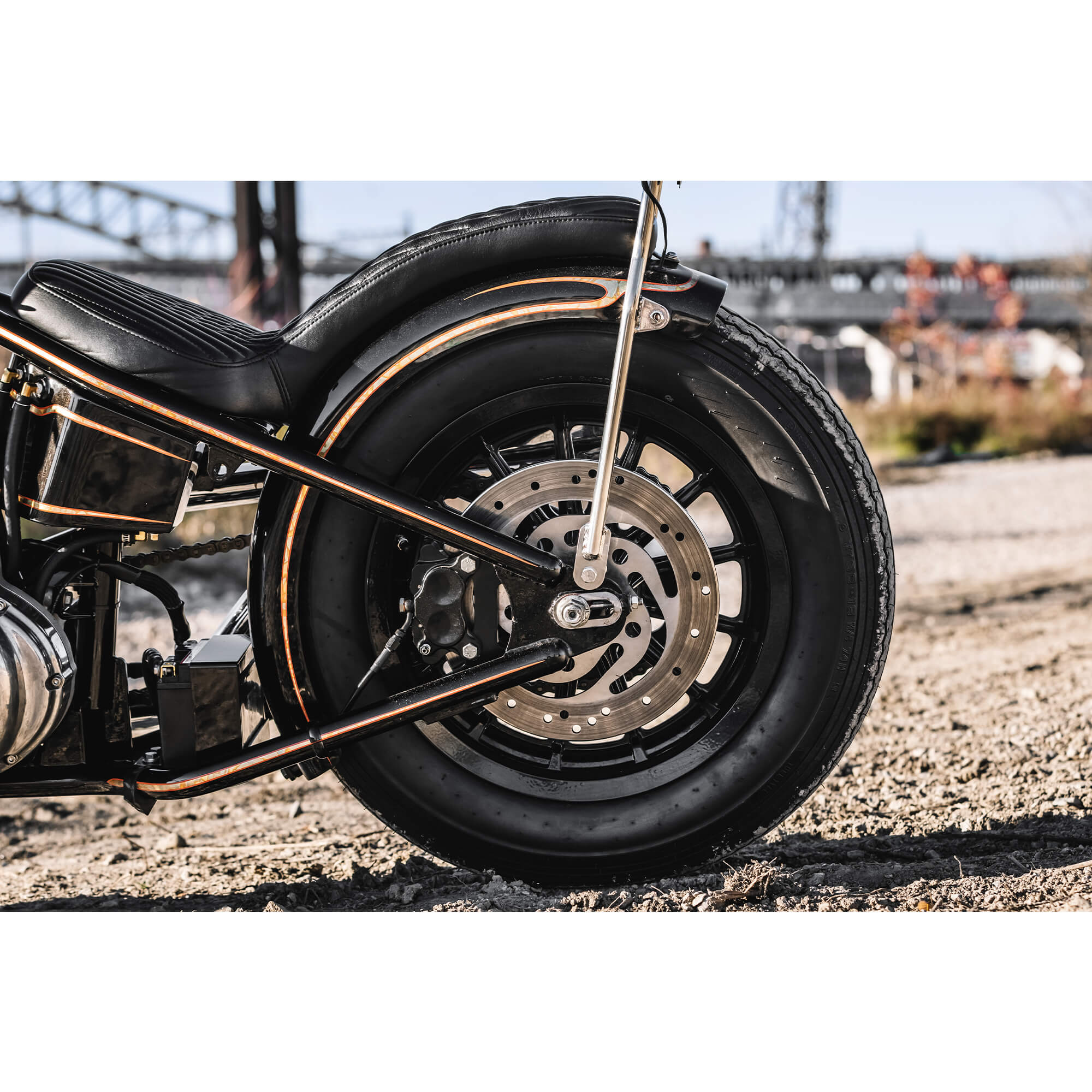 Shinko Motorcycle Tires Classic 240 Front/Rear Motorcycle Tire - MT90-16 74H - Image 4