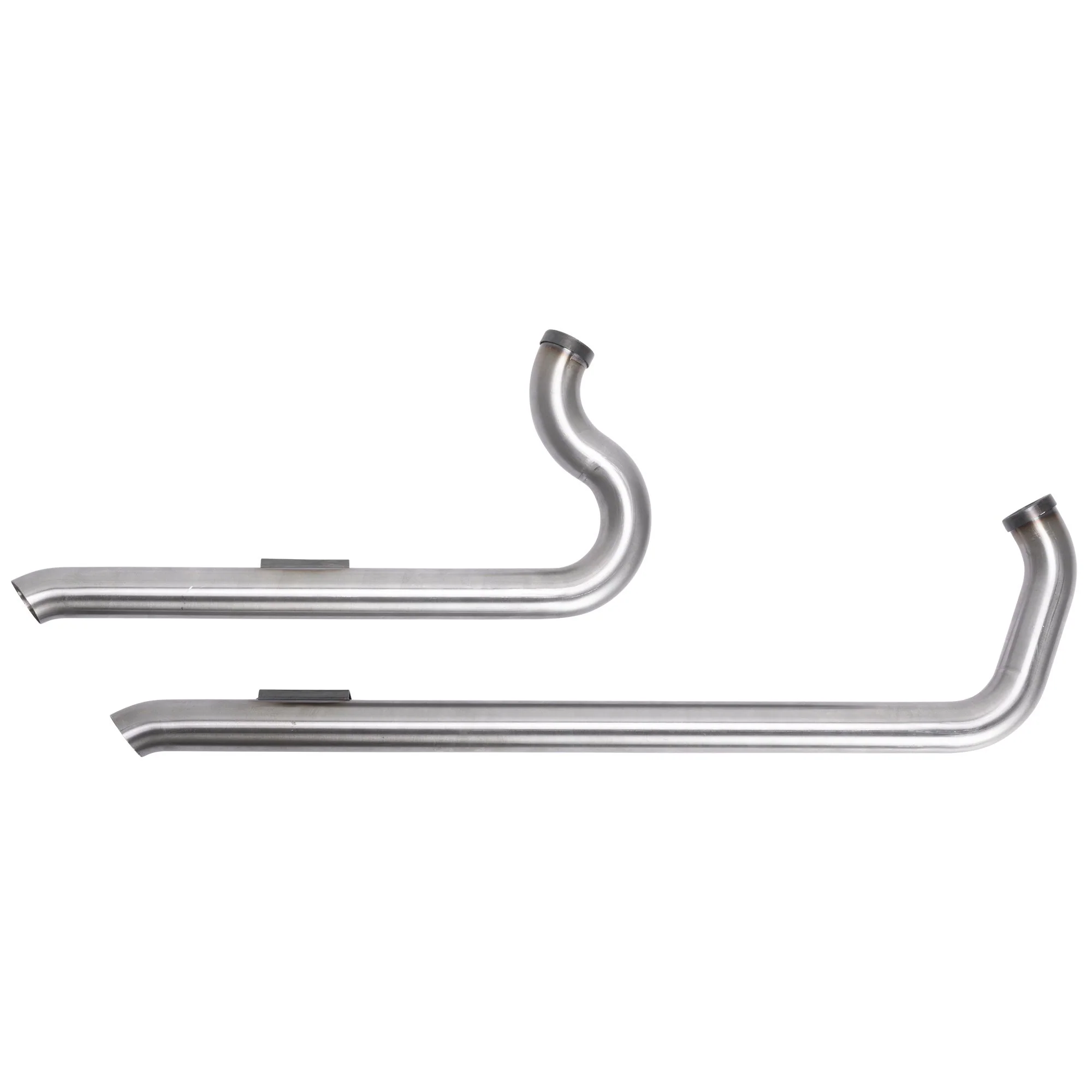 Shotgun Exhaust Pipes 1990-2003 Harley-Davidson Sportster XL - Raw Steel - Image 4