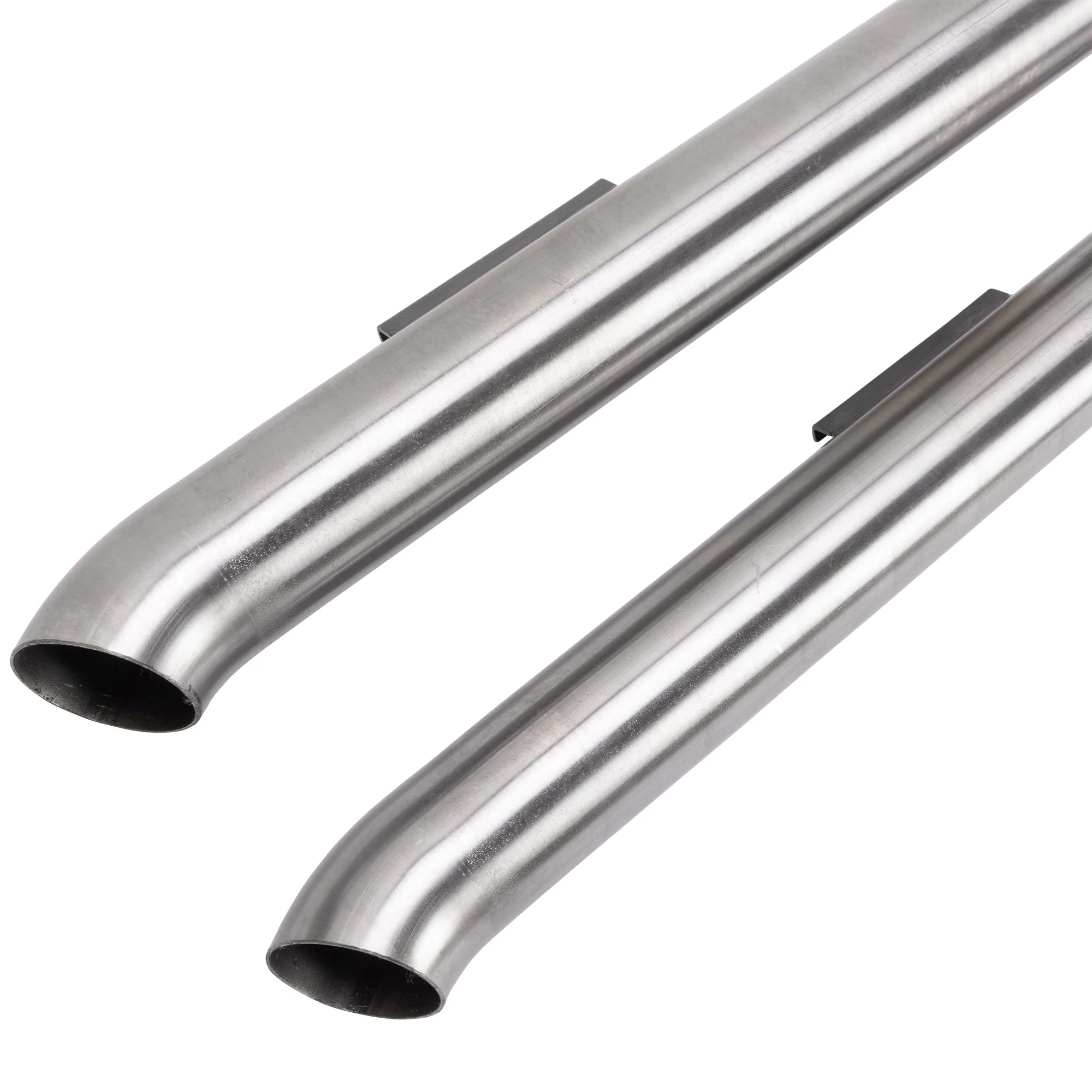 Shotgun Exhaust Pipes 1990-2003 Harley-Davidson Sportster XL - Raw Steel - Image 7